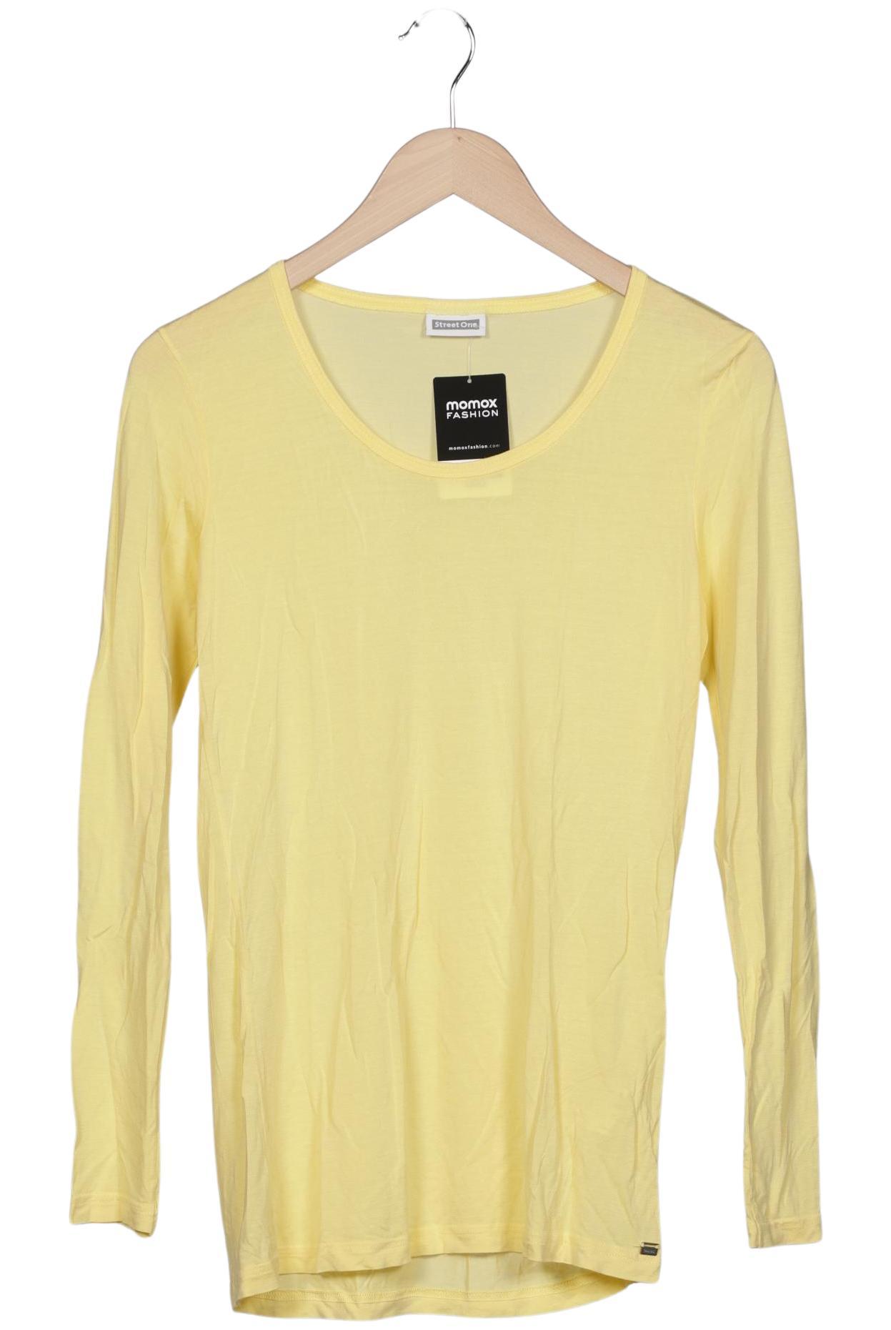 

Street One Damen Langarmshirt, gelb, Gr. 40