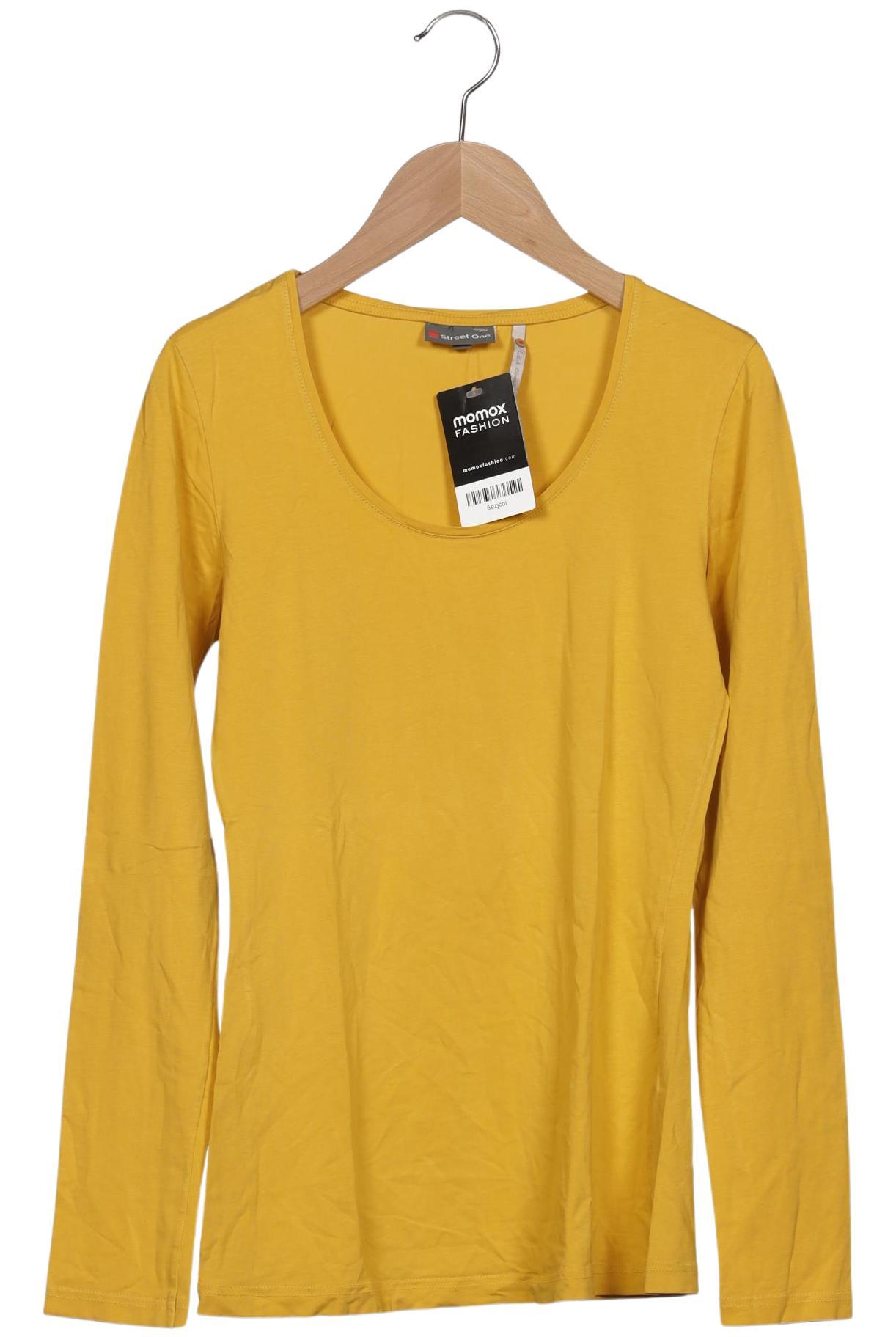 

Street One Damen Langarmshirt, gelb, Gr. 38