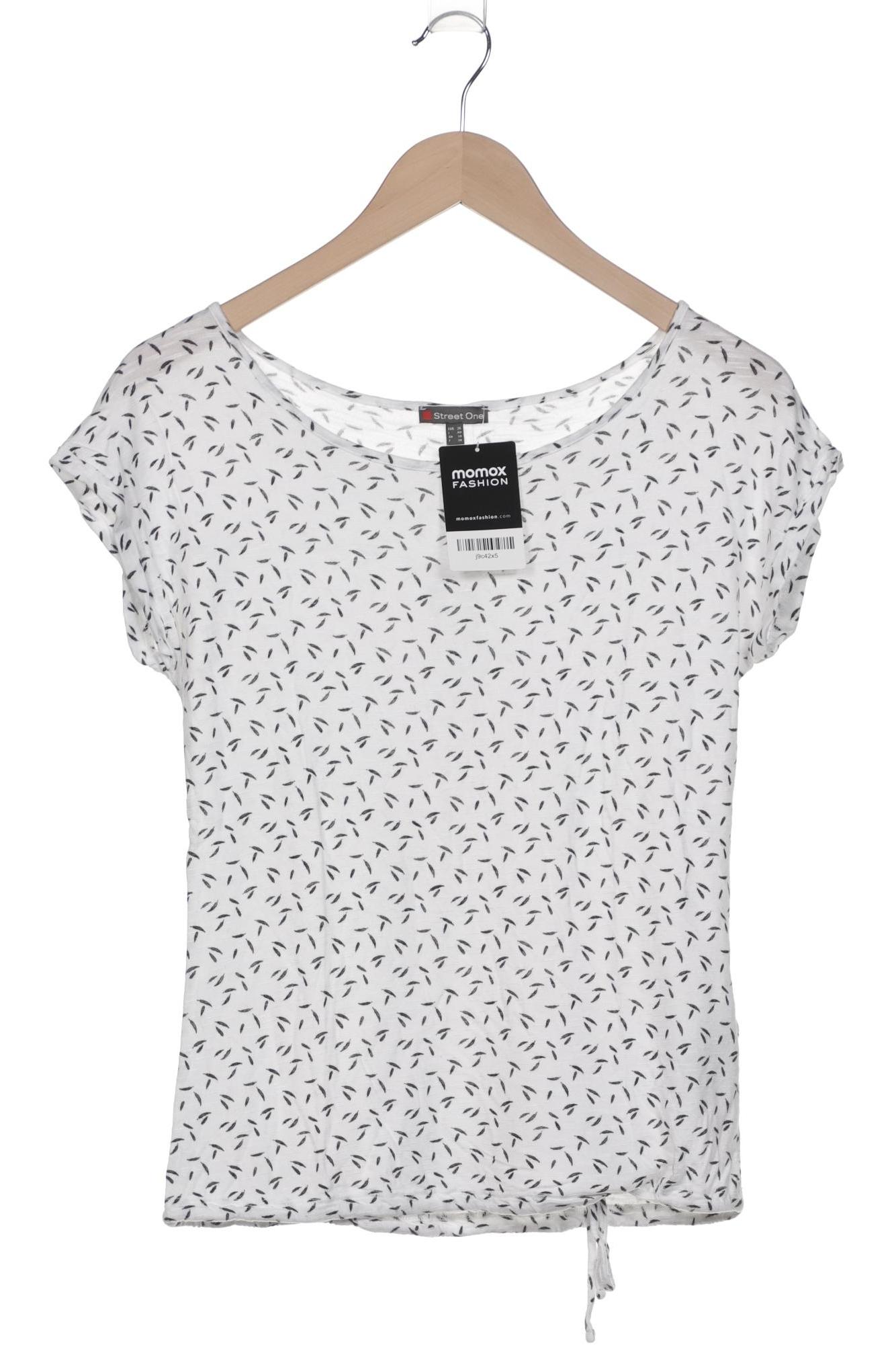

Street One Damen T-Shirt, weiß, Gr. 36