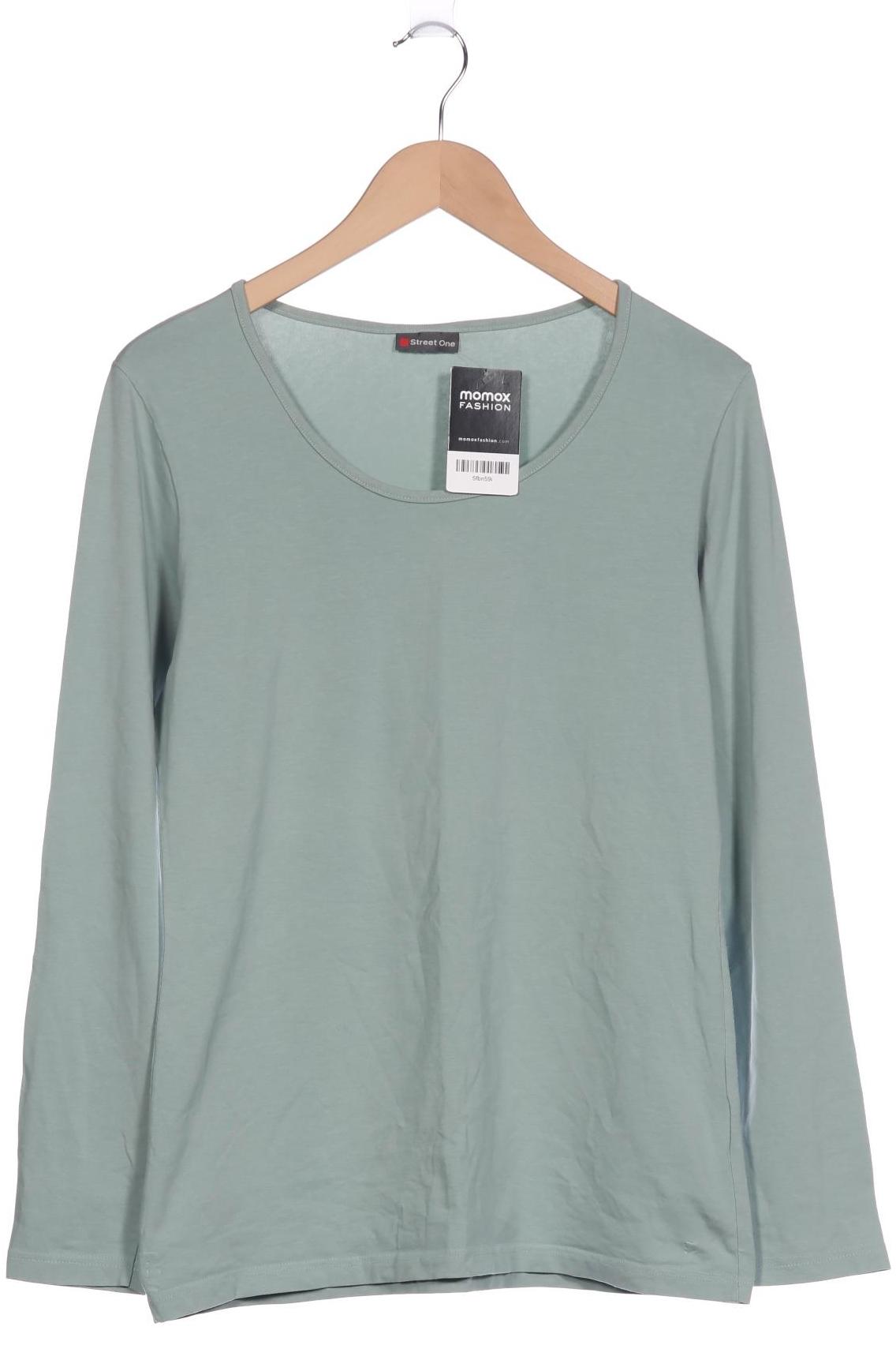 

Street One Damen Langarmshirt, türkis, Gr. 42