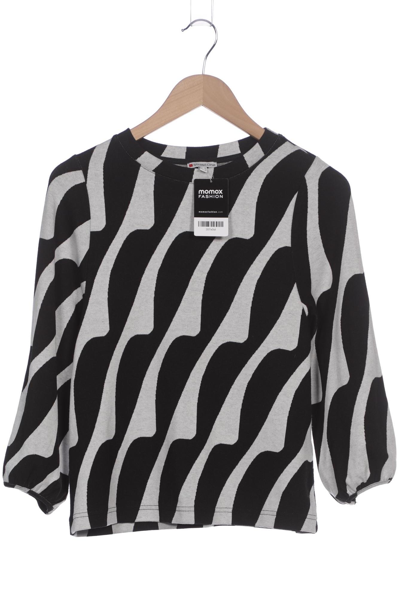 

Street One Damen Langarmshirt, schwarz, Gr. 34