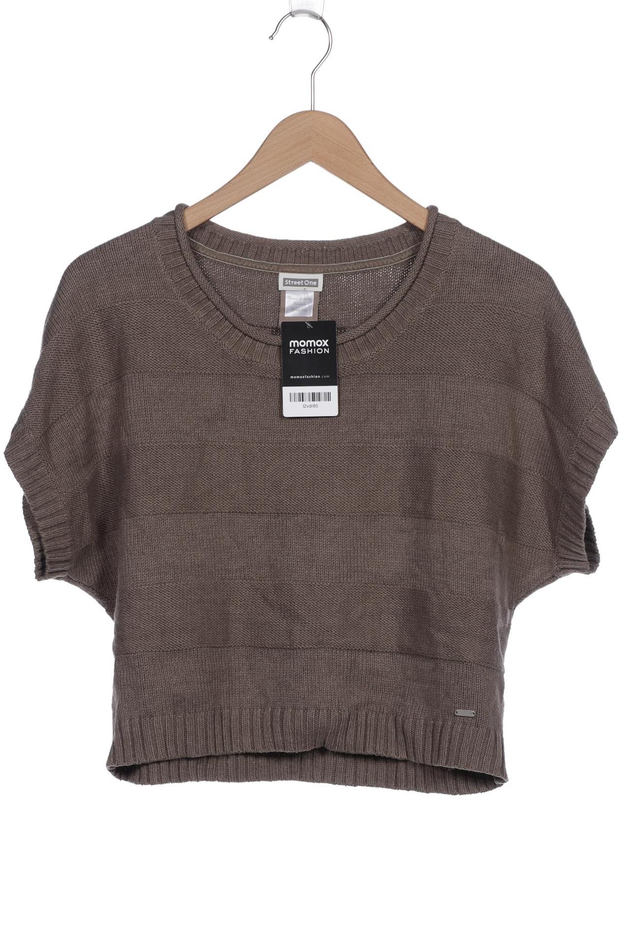 

Street One Damen Pullover, braun, Gr. 40