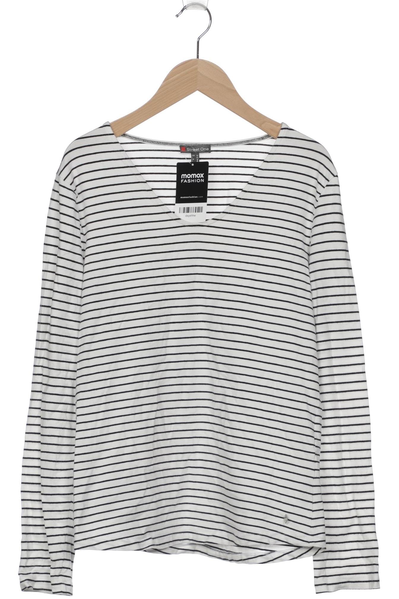 

Street One Damen Langarmshirt, weiß, Gr. 40