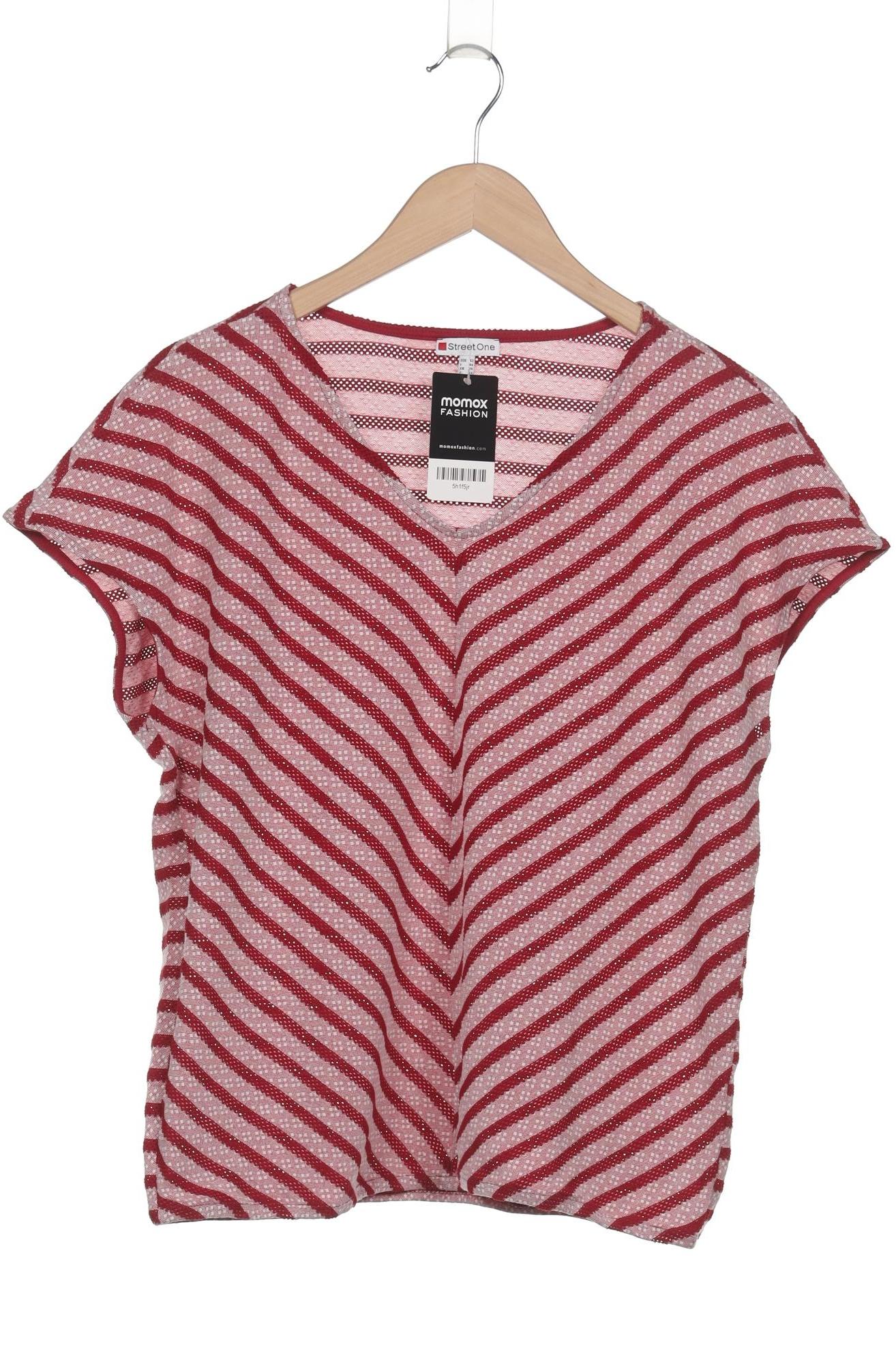 

Street One Damen T-Shirt, bordeaux, Gr. 42