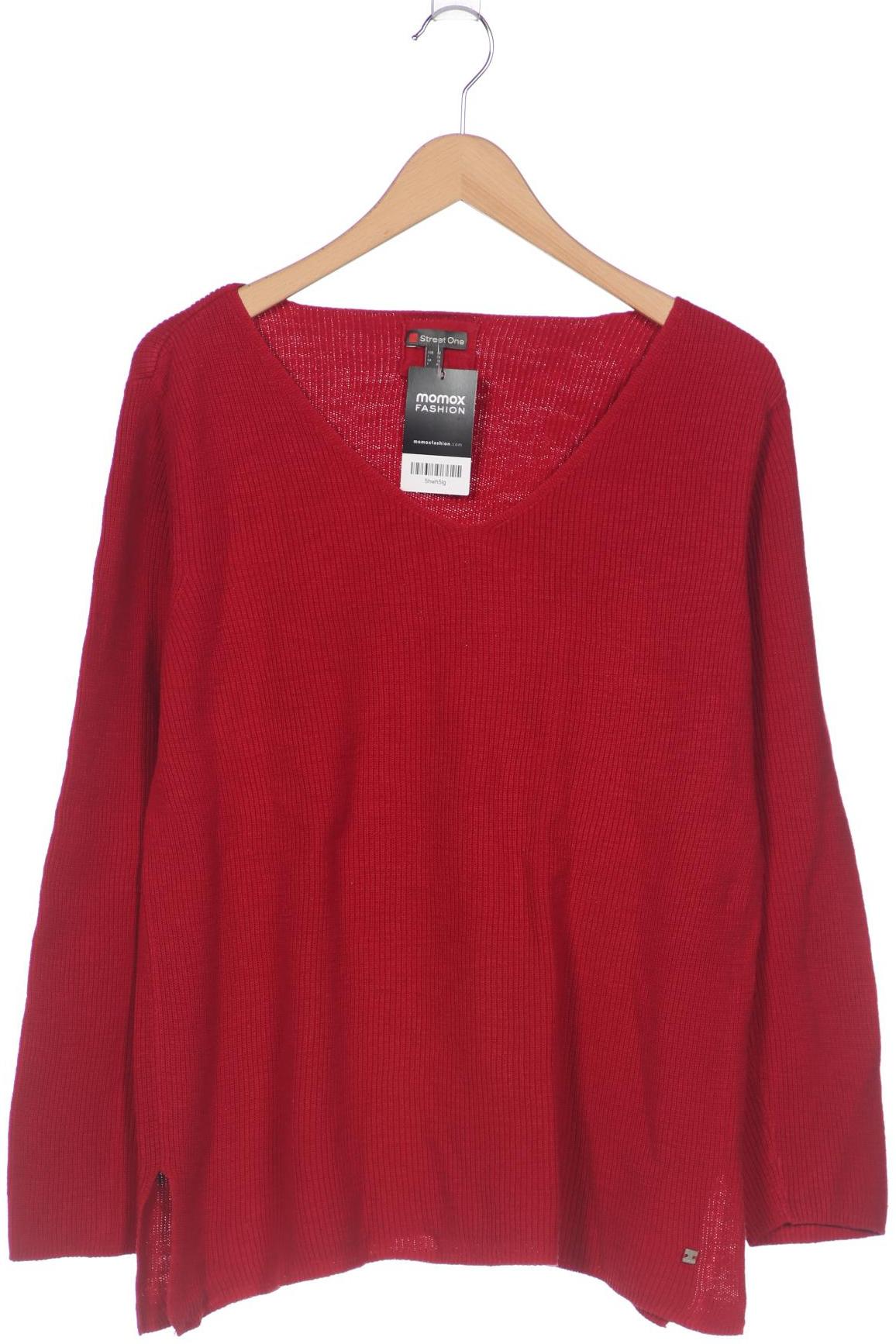 

Street One Damen Pullover, rot, Gr. 42