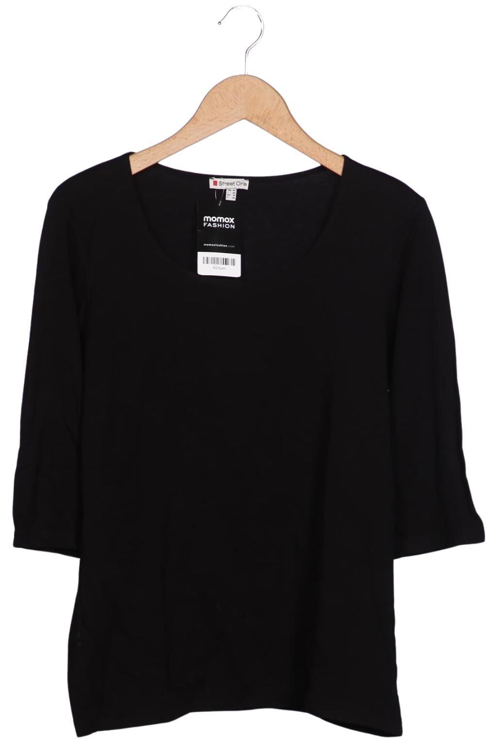 

Street One Damen Langarmshirt, schwarz, Gr. 44