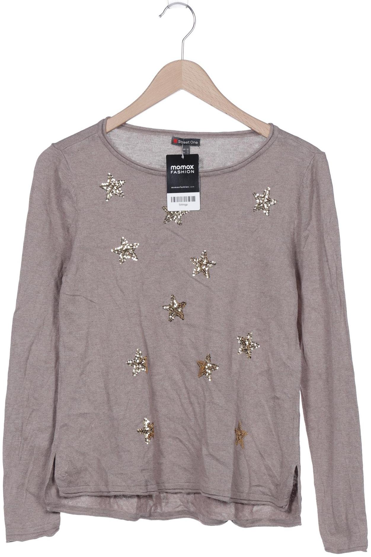 

Street One Damen Pullover, beige, Gr. 40
