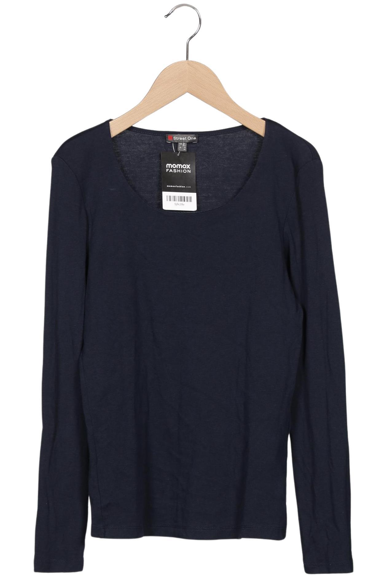 

Street One Damen Langarmshirt, marineblau, Gr. 36