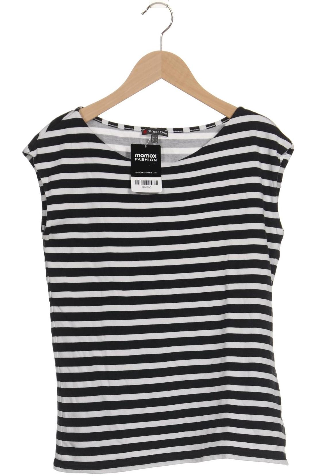 

Street One Damen T-Shirt, schwarz, Gr. 38