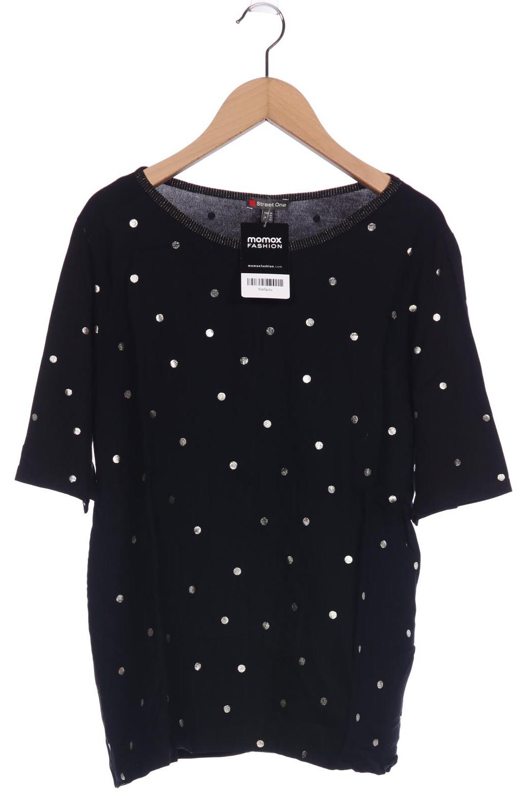 

Street One Damen T-Shirt, schwarz
