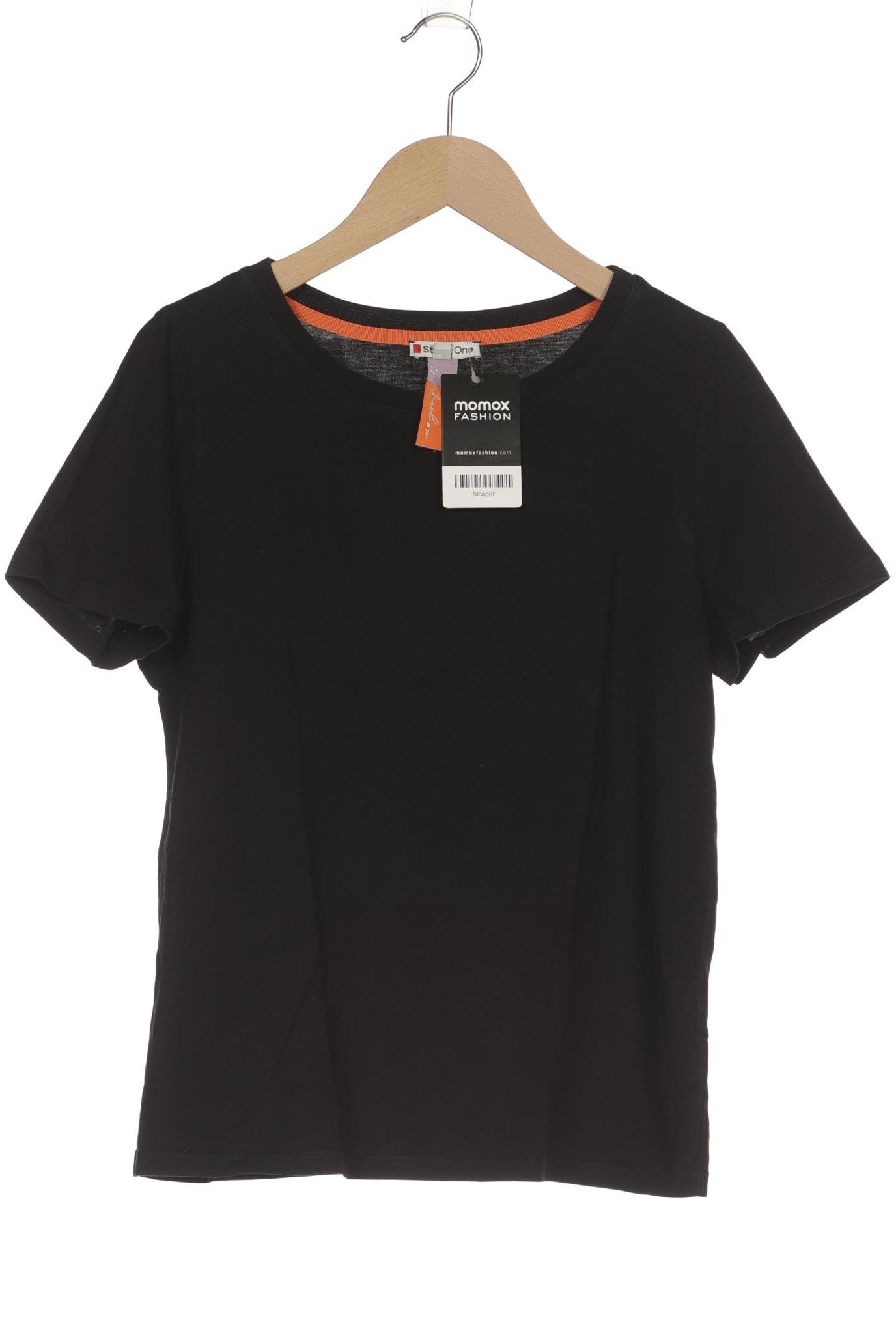 

Street One Damen T-Shirt, schwarz, Gr. 36