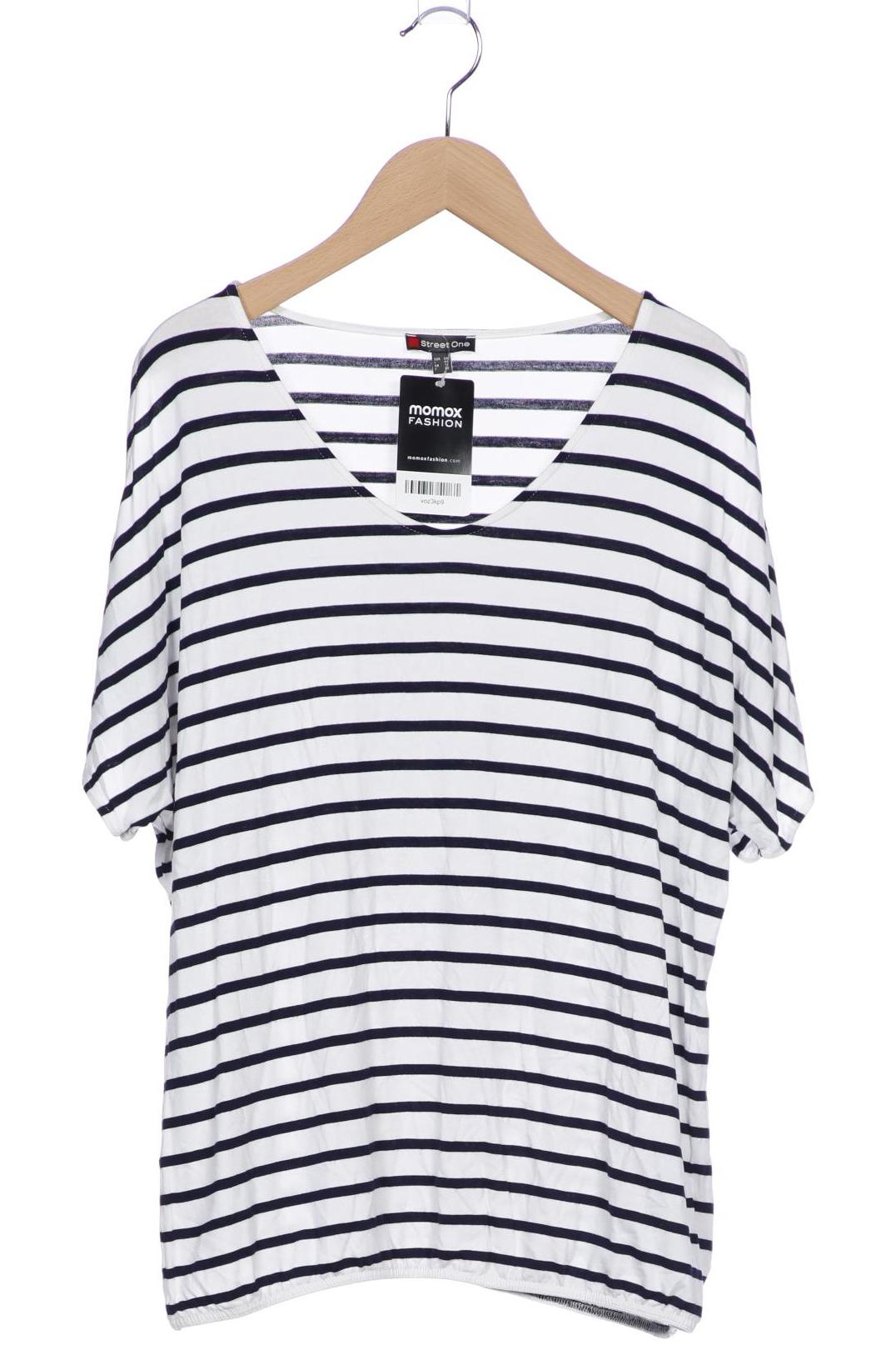 

Street One Damen T-Shirt, weiß, Gr. 38