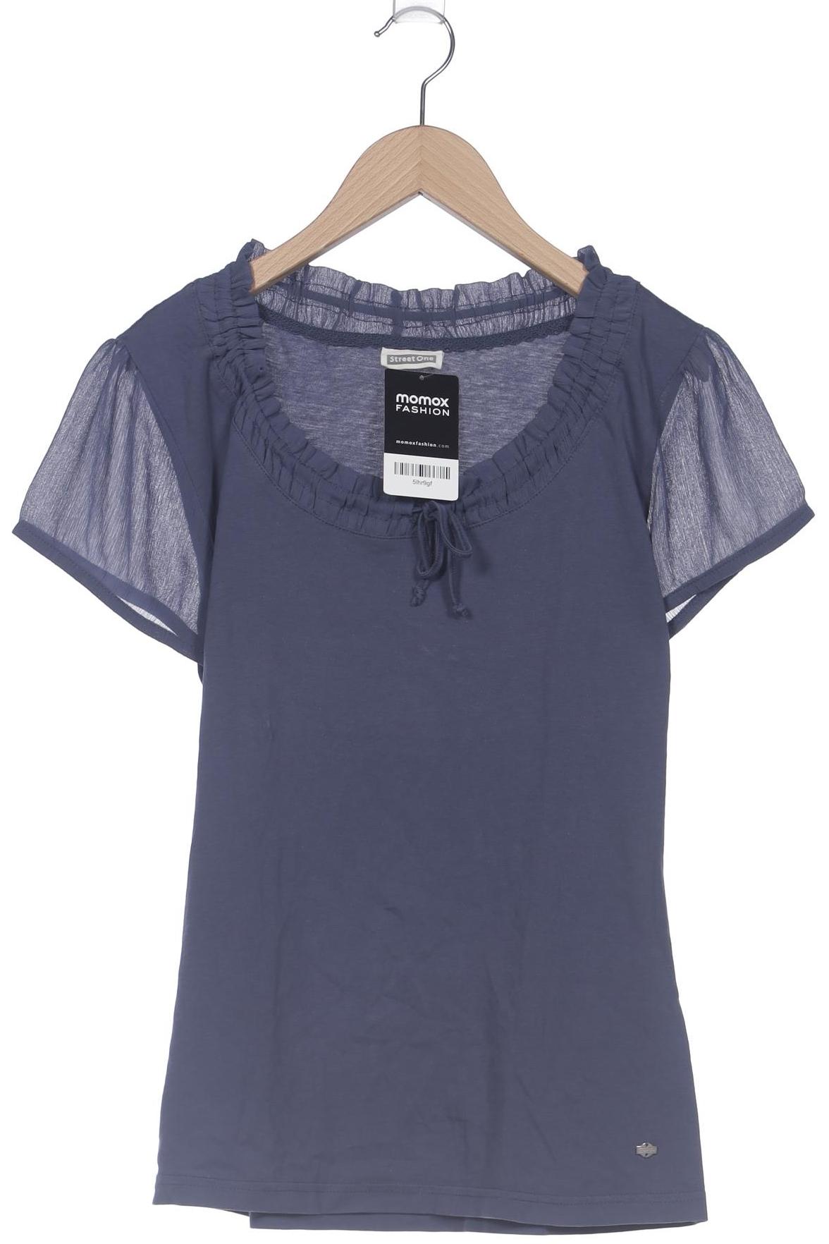 

Street One Damen T-Shirt, marineblau, Gr. 42