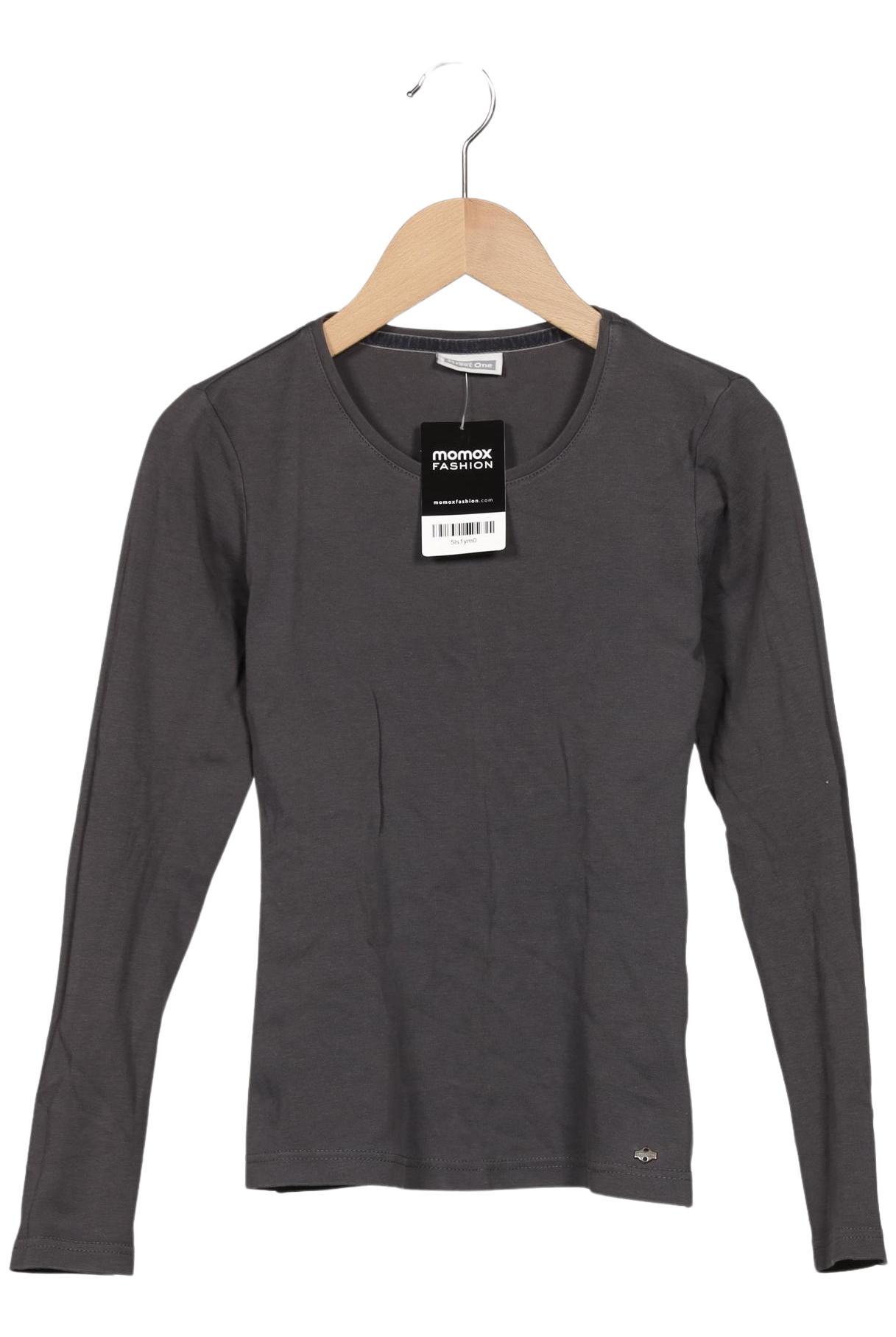 

Street One Damen Langarmshirt, grau, Gr. 34