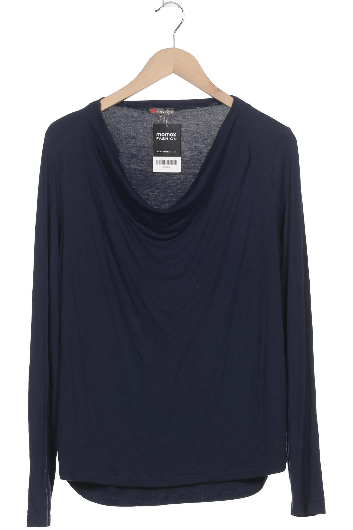 

Street One Damen Langarmshirt, marineblau, Gr. 42