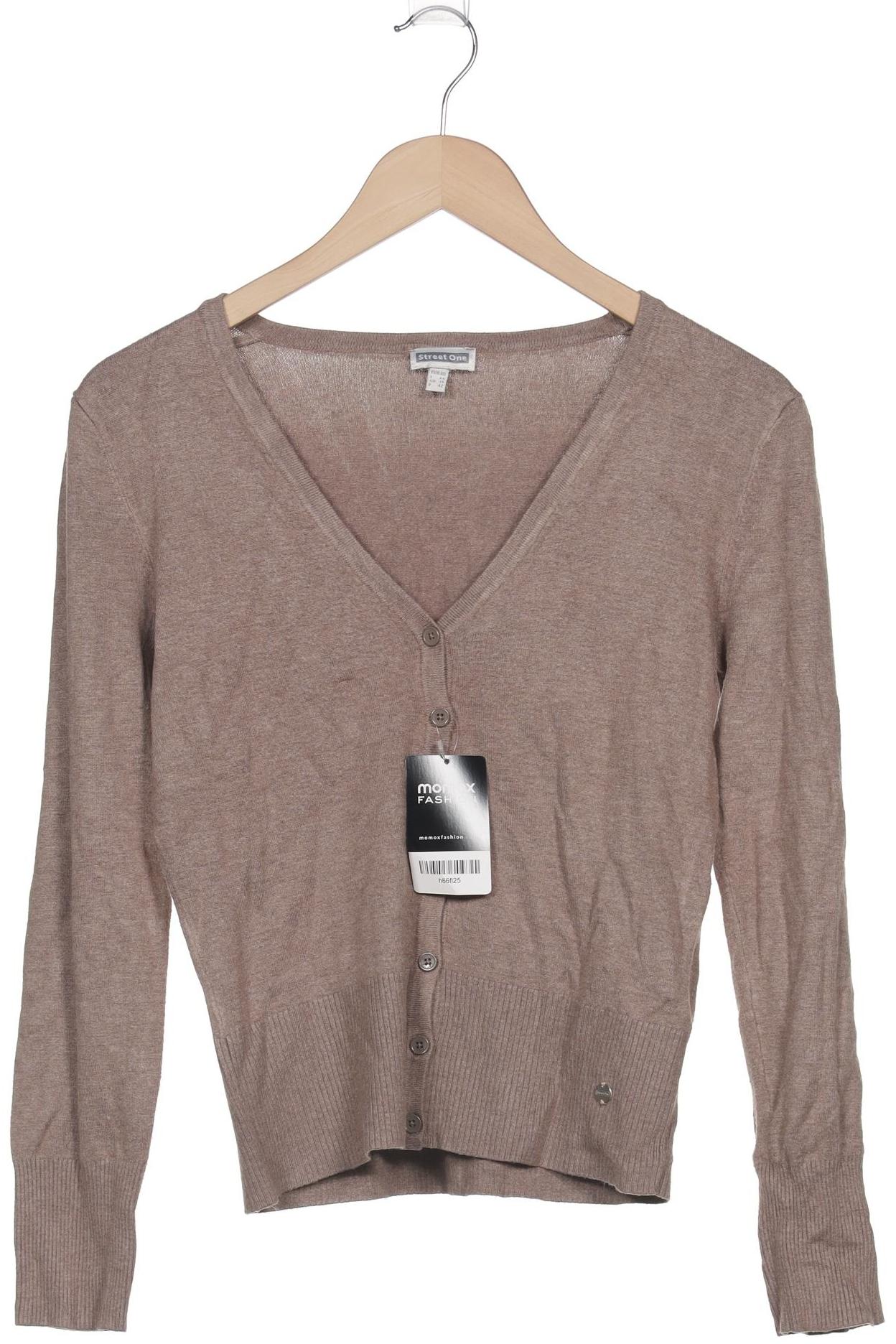 

Street One Damen Strickjacke, braun, Gr. 40
