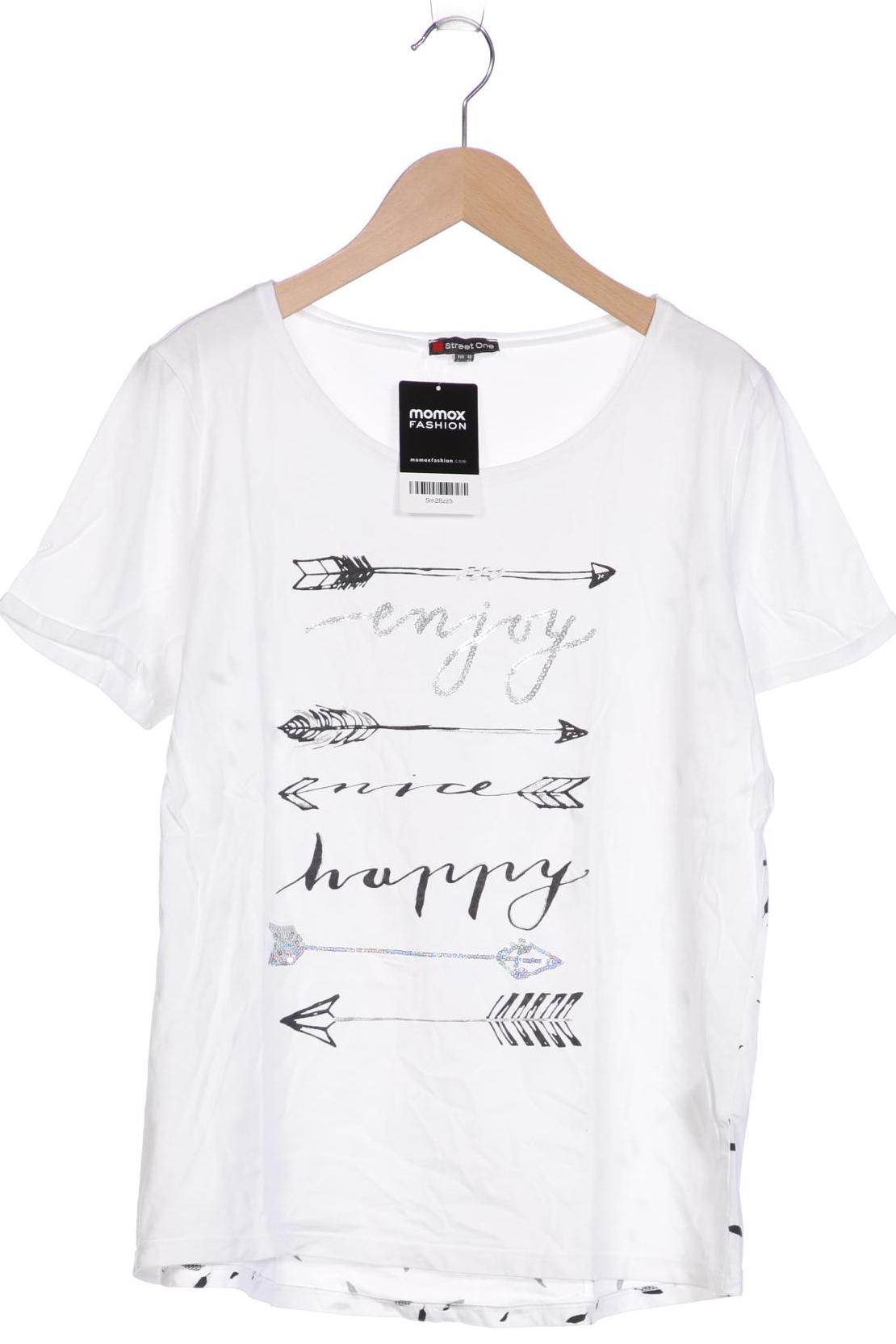 

Street One Damen T-Shirt, weiß