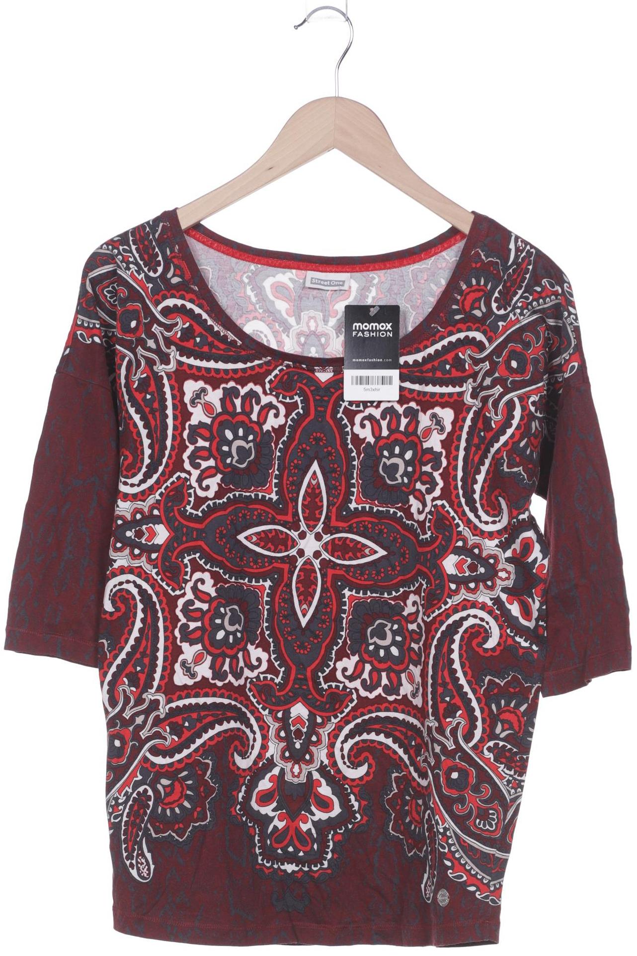 

Street One Damen T-Shirt, bordeaux, Gr. 40