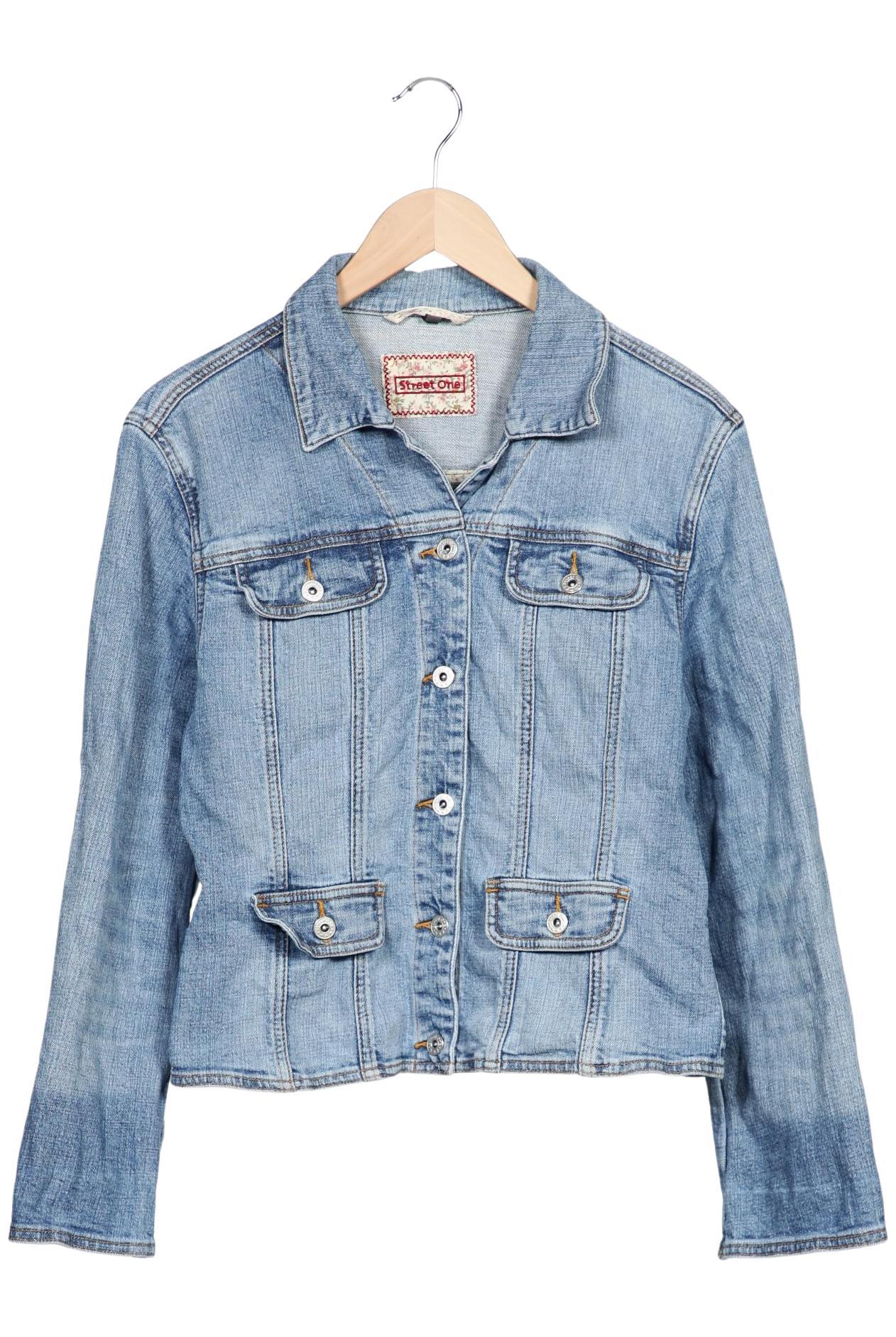 

Street One Damen Jacke, hellblau, Gr. 38