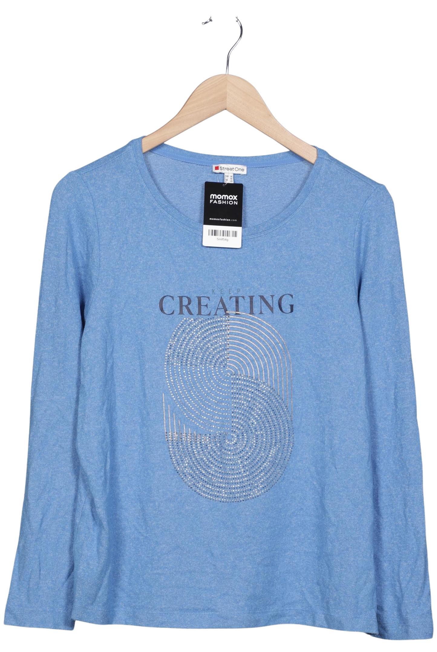 

Street One Damen Pullover, hellblau, Gr. 38