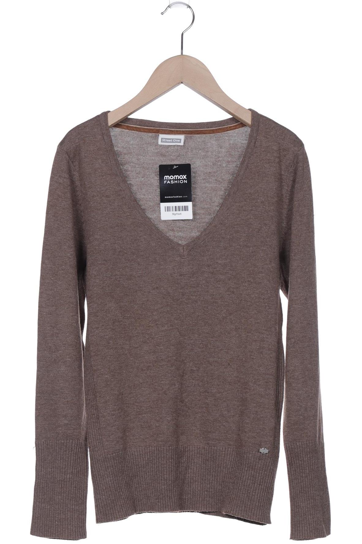 

Street One Damen Pullover, braun, Gr. 38