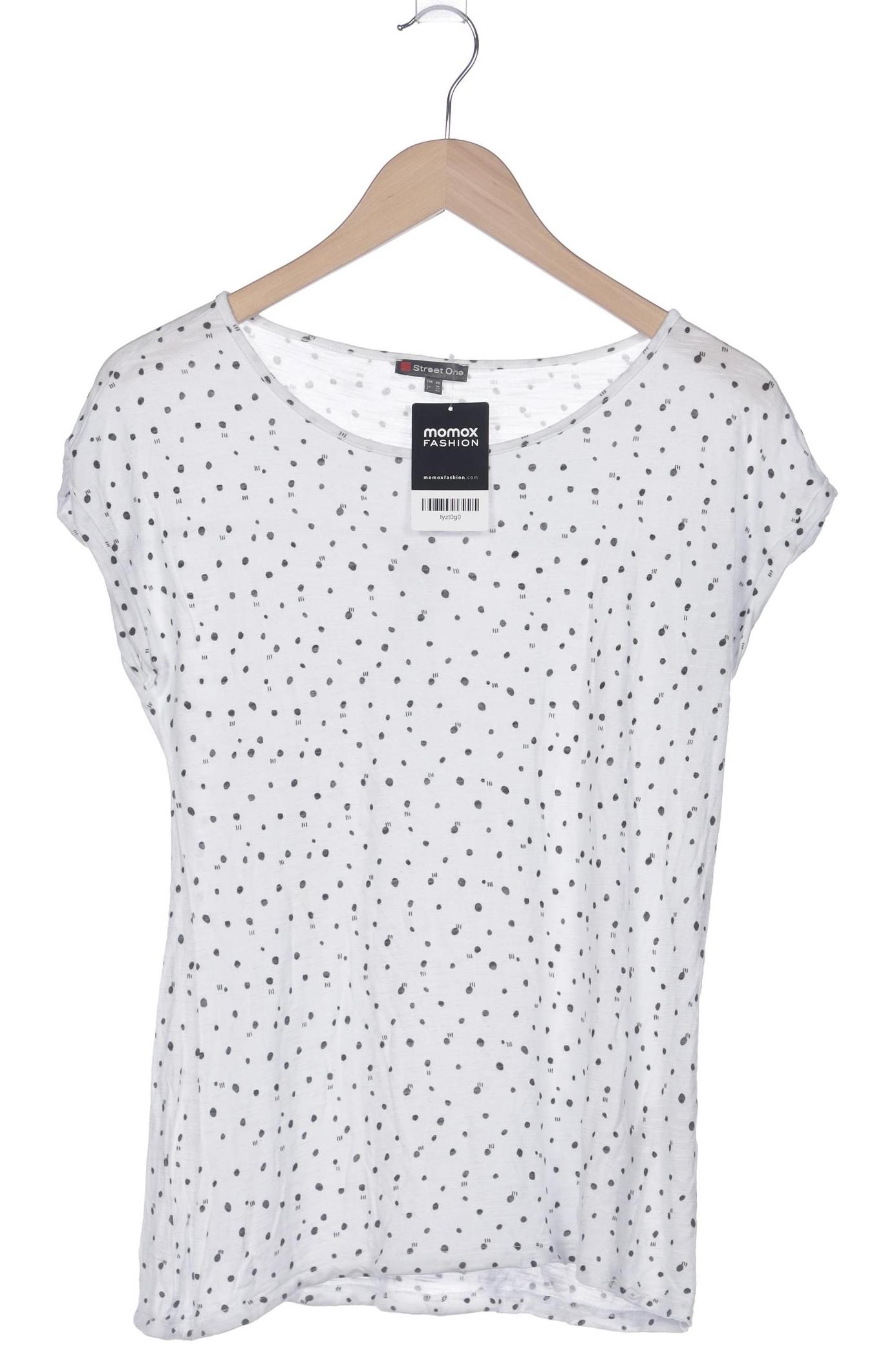 

Street One Damen T-Shirt, weiß, Gr. 40