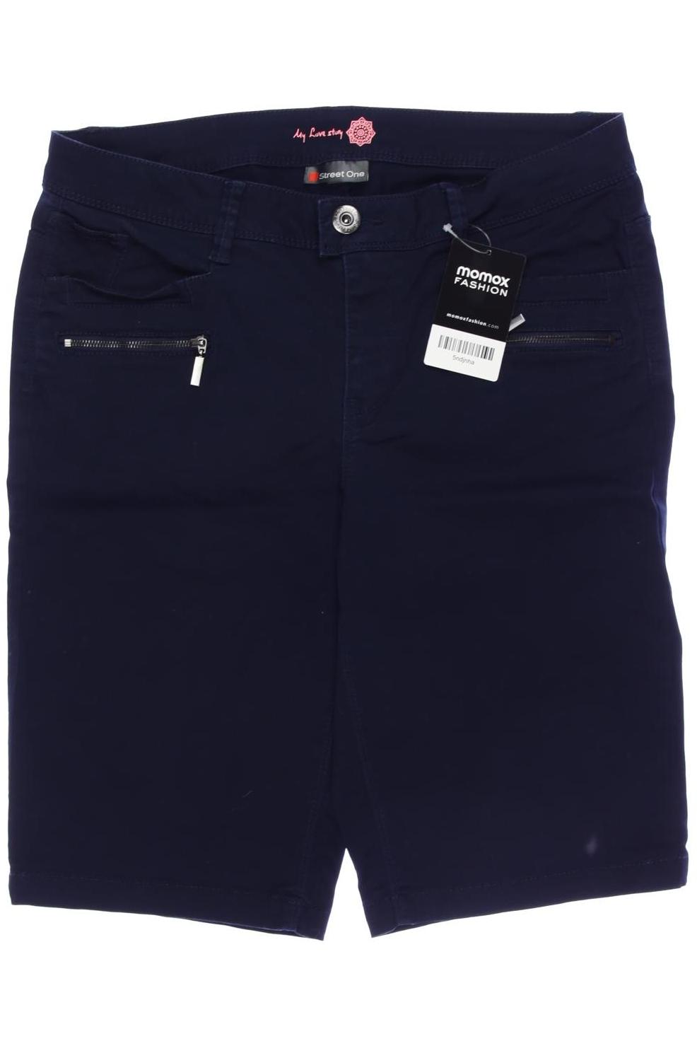 

Street One Damen Shorts, marineblau, Gr. 38