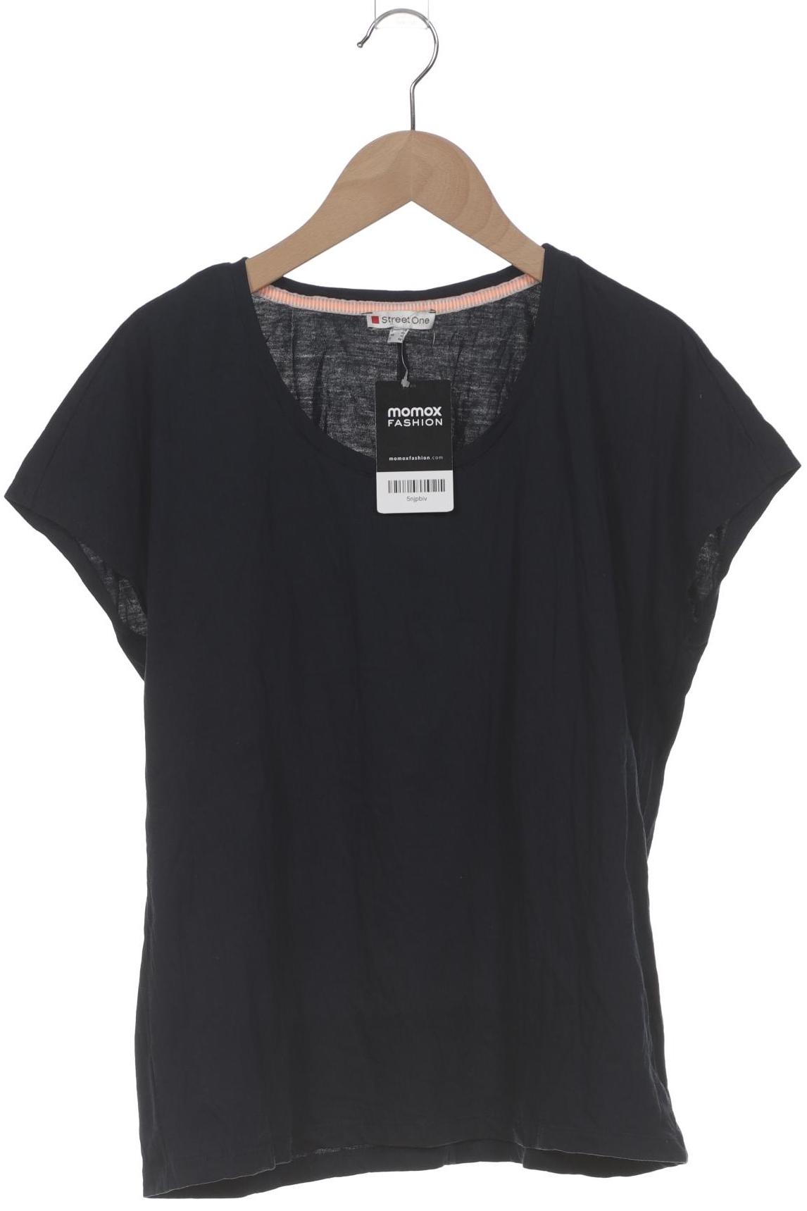 

Street One Damen T-Shirt, marineblau, Gr. 38