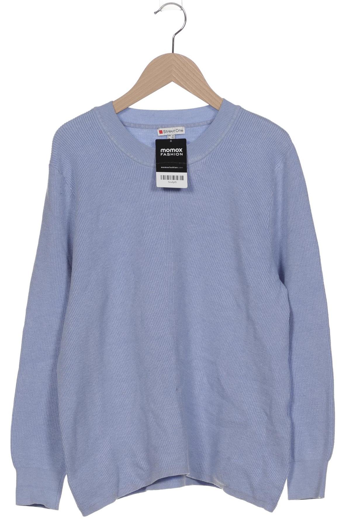 

Street One Damen Pullover, blau, Gr. 40
