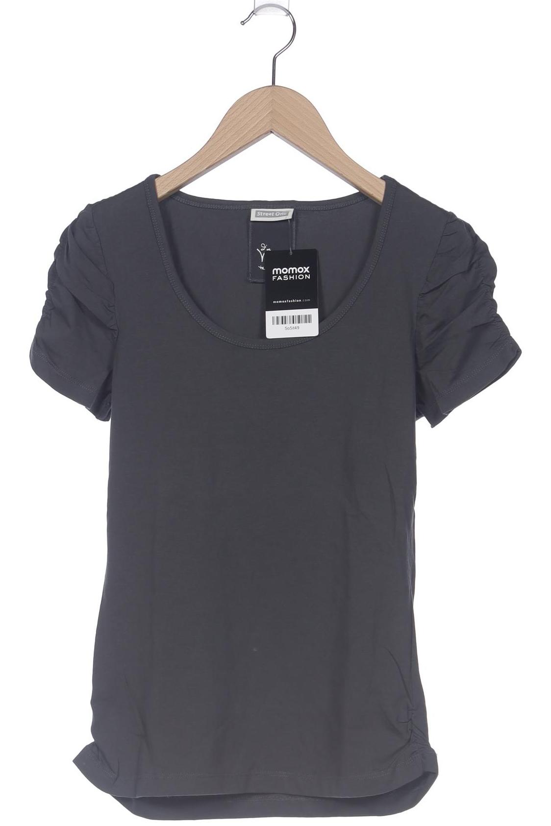 

Street One Damen T-Shirt, grau, Gr. 36