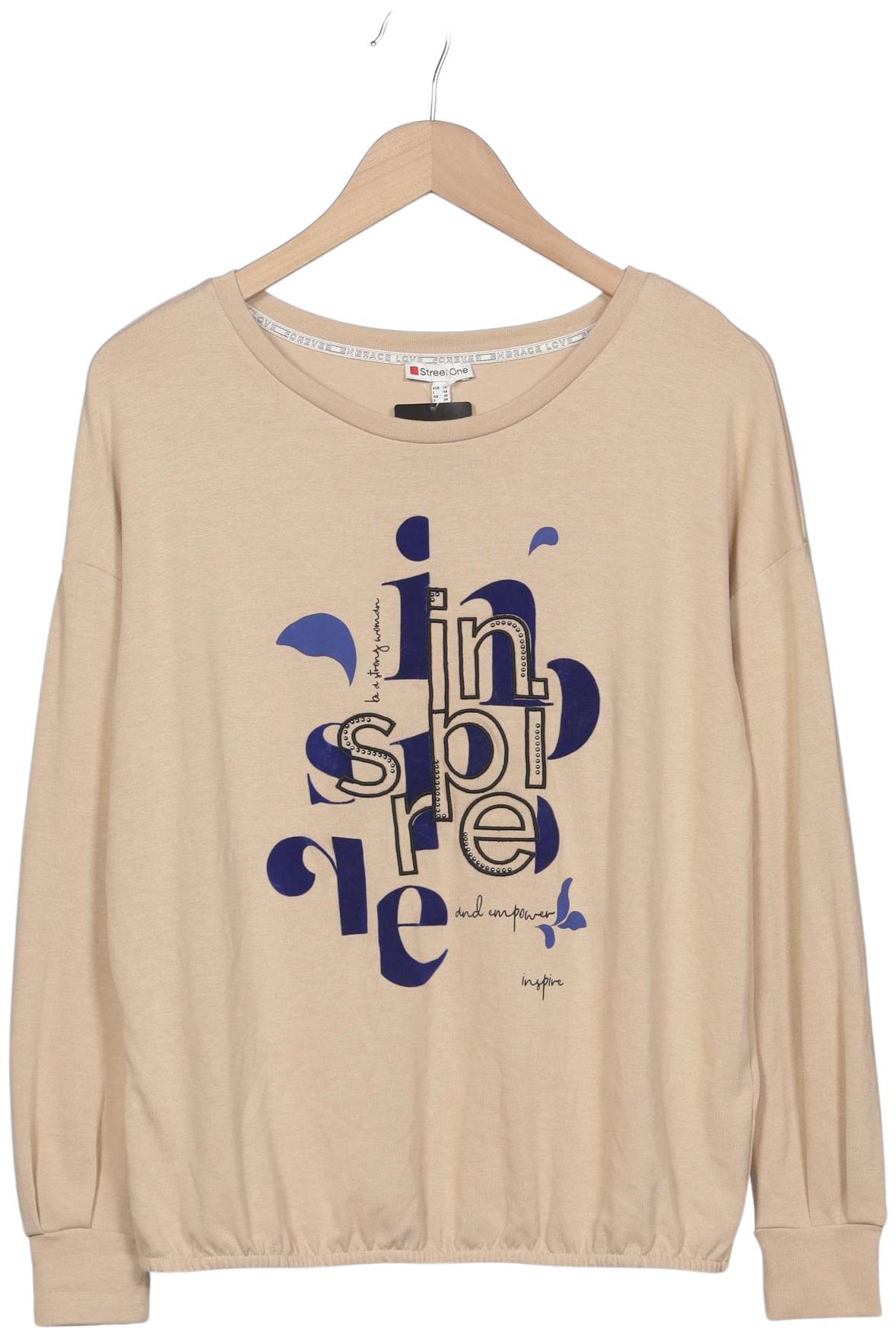 

Street One Damen Pullover, beige, Gr. 36