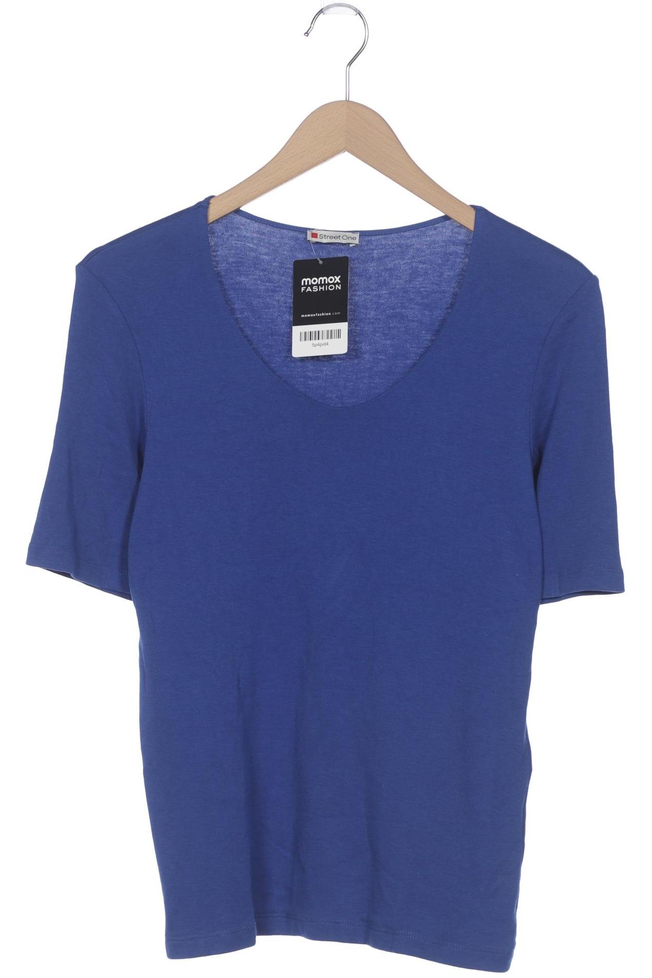 

Street One Damen T-Shirt, blau, Gr. 38