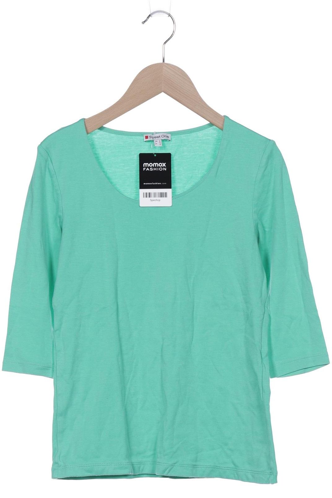 

Street One Damen Langarmshirt, grün, Gr. 36
