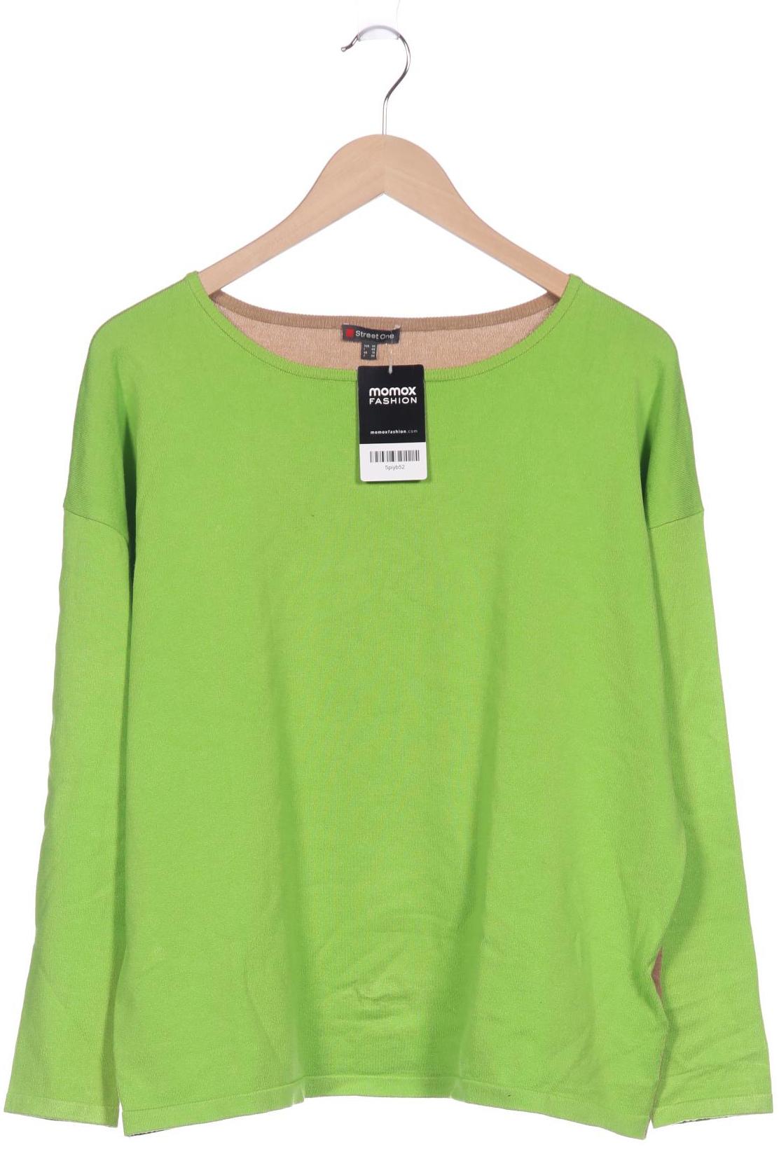 

Street One Damen Pullover, grün, Gr. 42