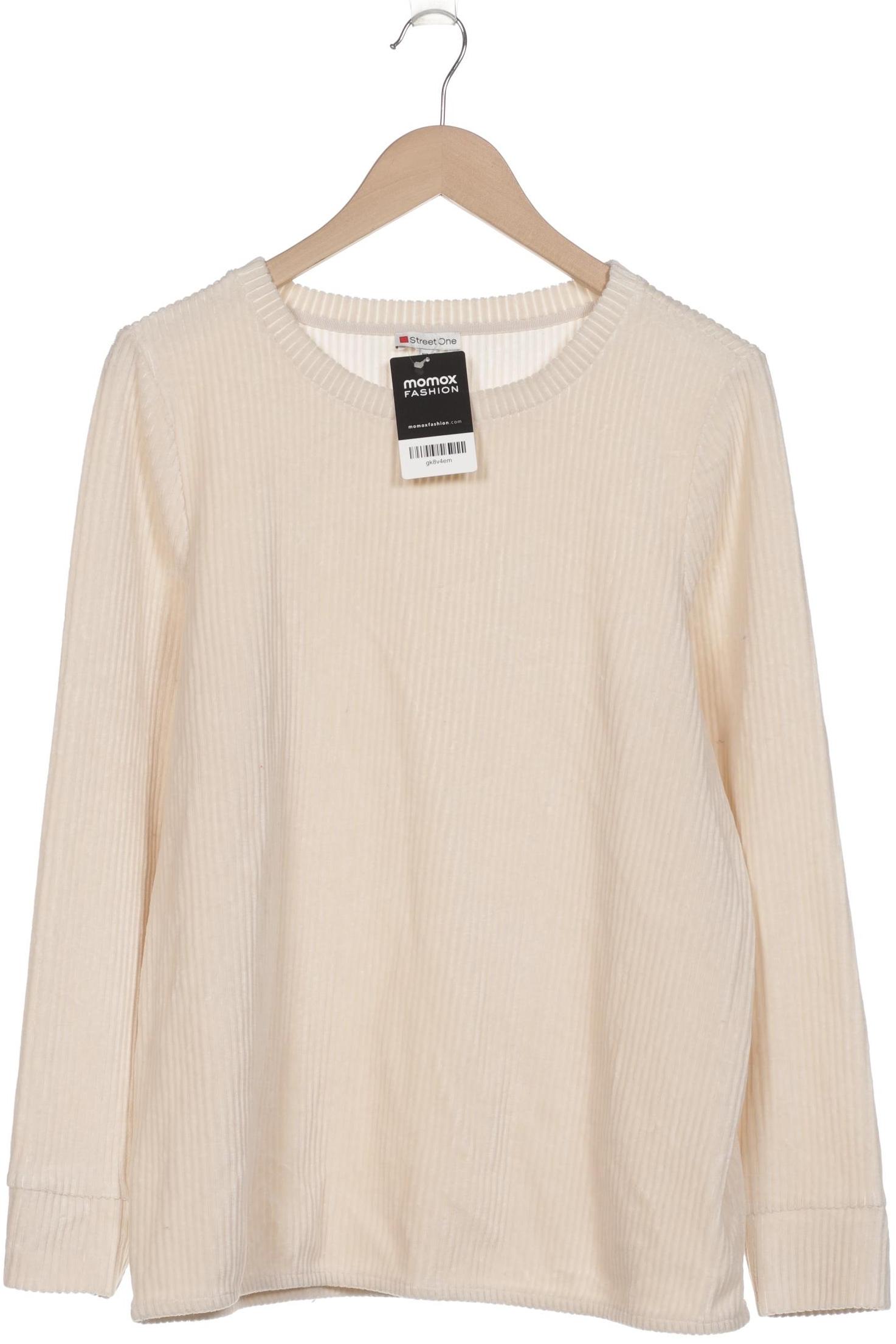

Street One Damen Sweatshirt, cremeweiß, Gr. 44