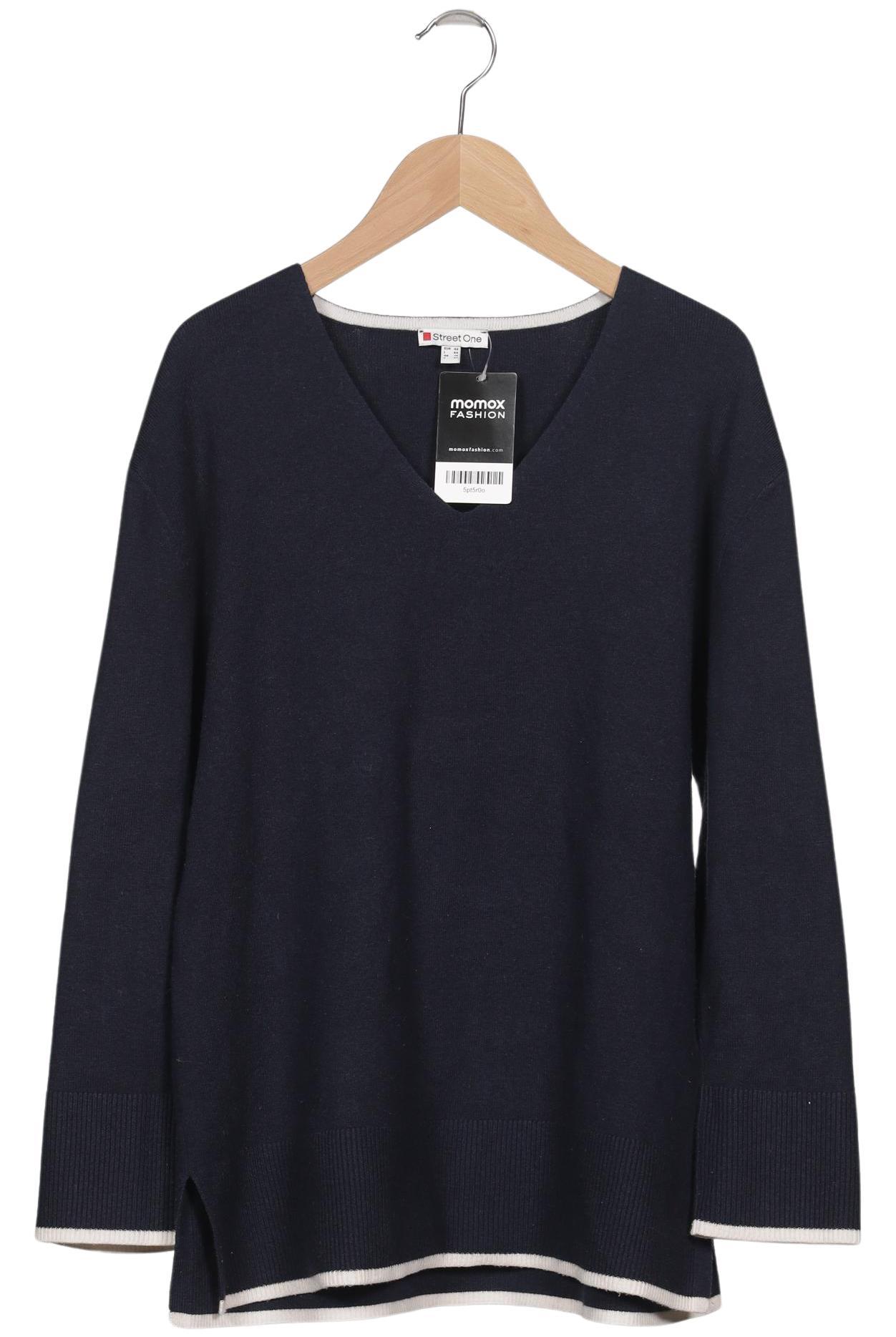 

Street One Damen Pullover, marineblau, Gr. 40