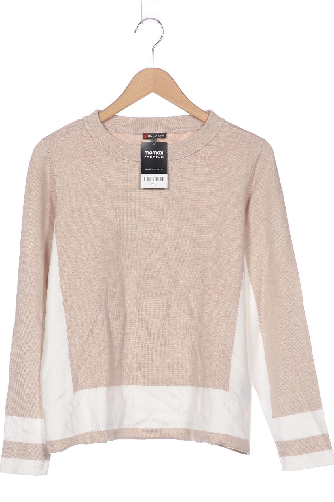 

Street One Damen Pullover, beige, Gr. 42