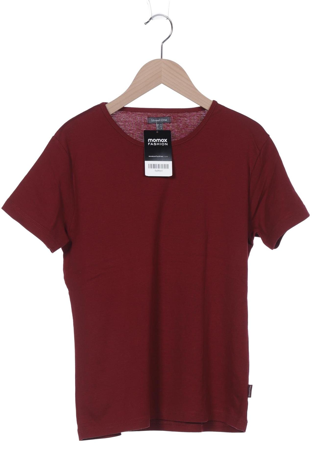

Street One Damen T-Shirt, bordeaux, Gr. 42