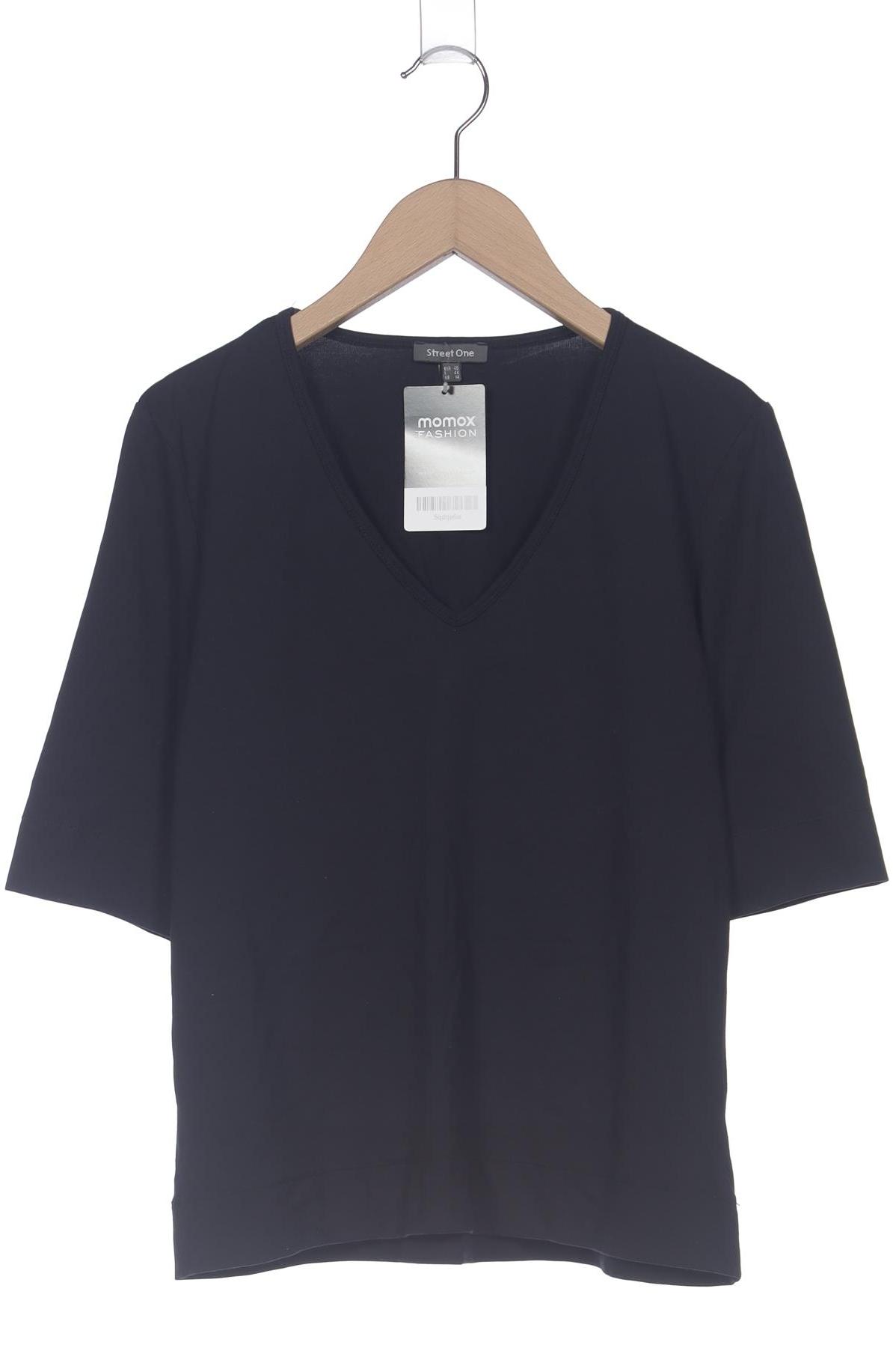 

Street One Damen T-Shirt, schwarz, Gr. 40