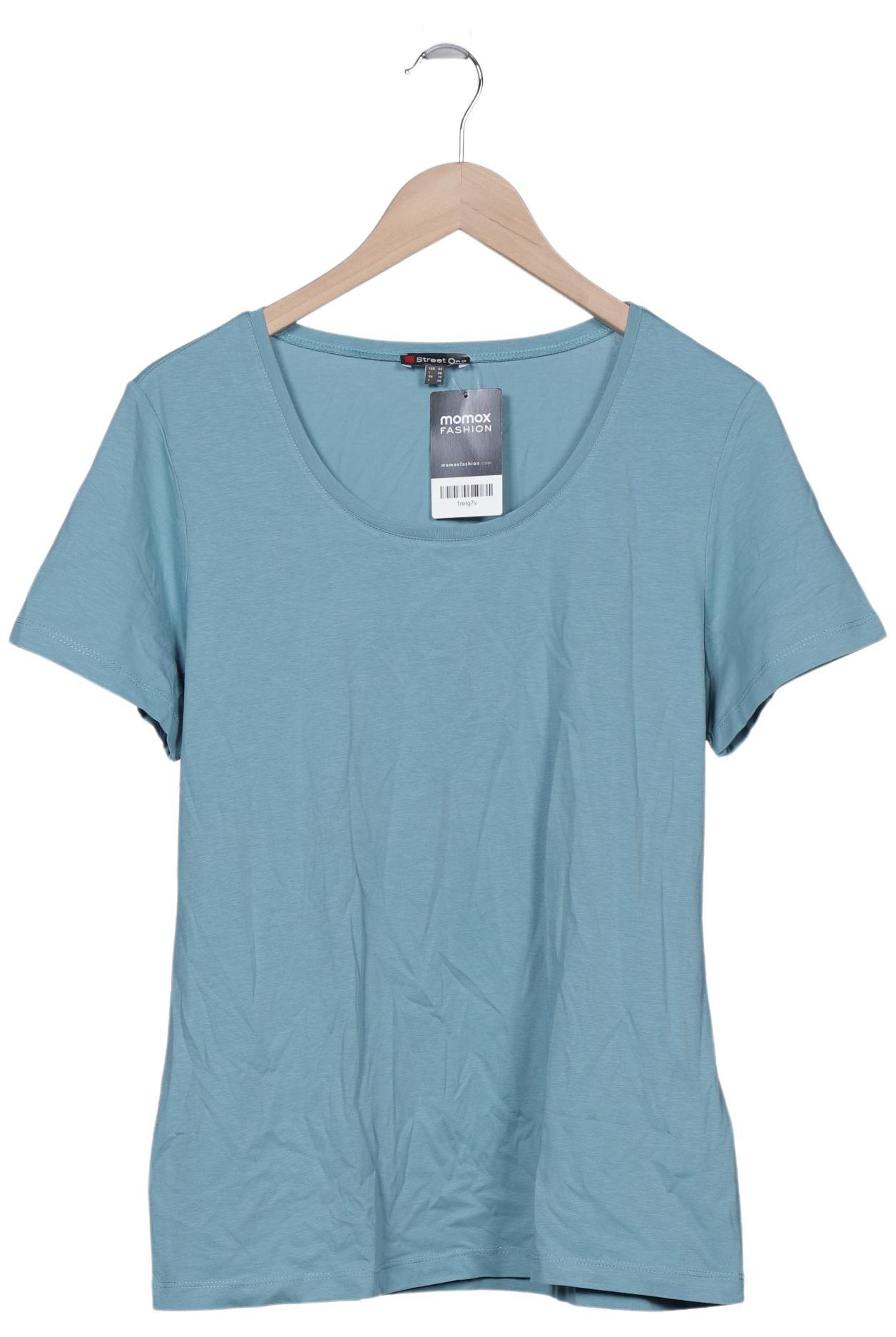 

Street One Damen T-Shirt, blau, Gr. 44