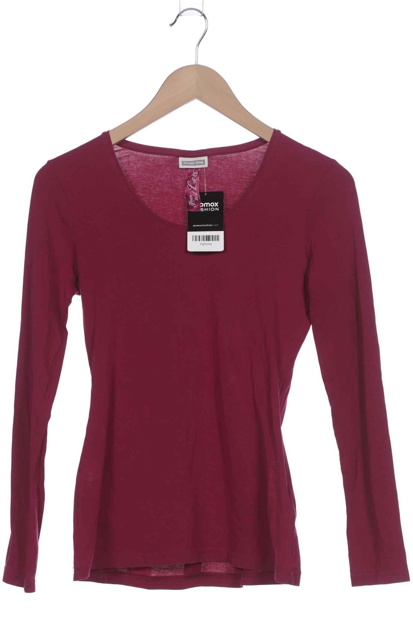 

Street One Damen Langarmshirt, pink, Gr. 38