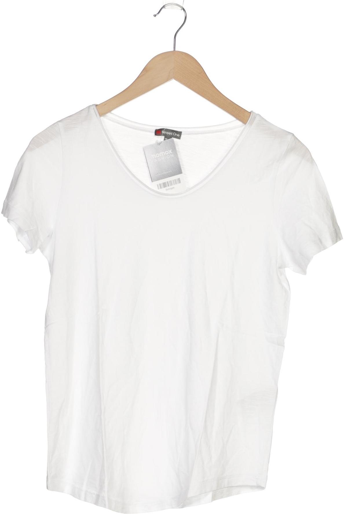 

Street One Damen T-Shirt, weiß, Gr. 36