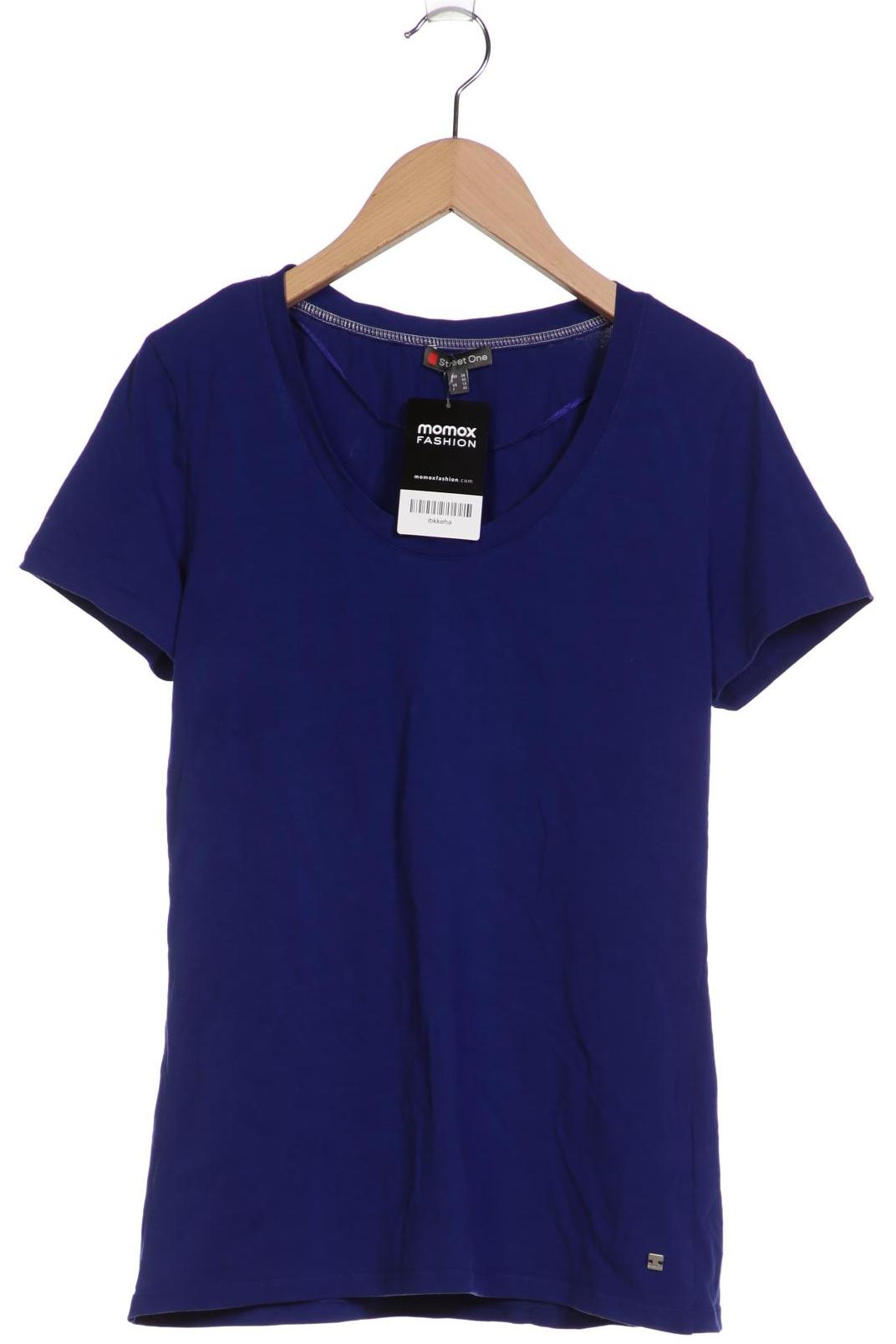 

Street One Damen T-Shirt, marineblau, Gr. 38