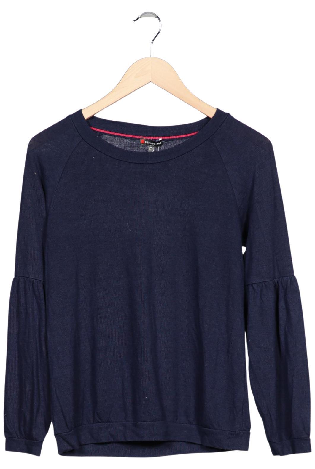

Street One Damen Langarmshirt, marineblau, Gr. 34