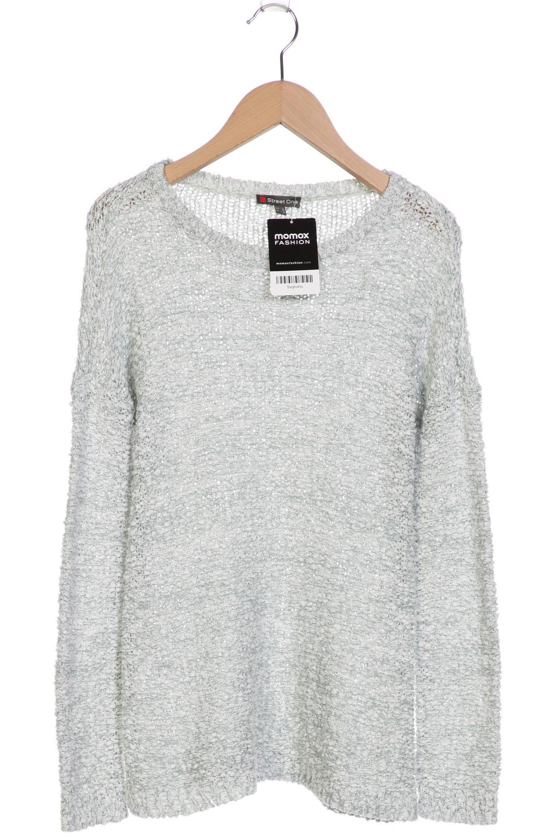 

Street One Damen Pullover, türkis, Gr. 34