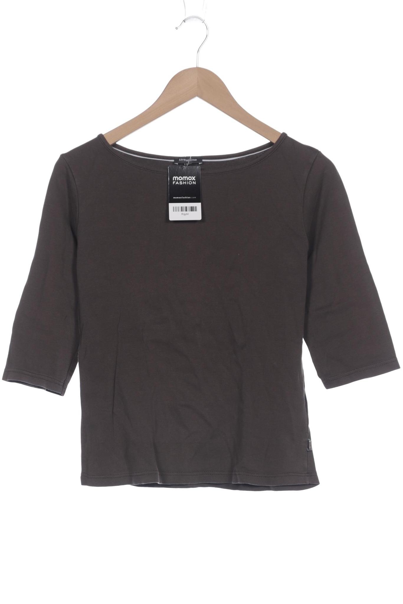

Street One Damen Langarmshirt, braun, Gr. 40