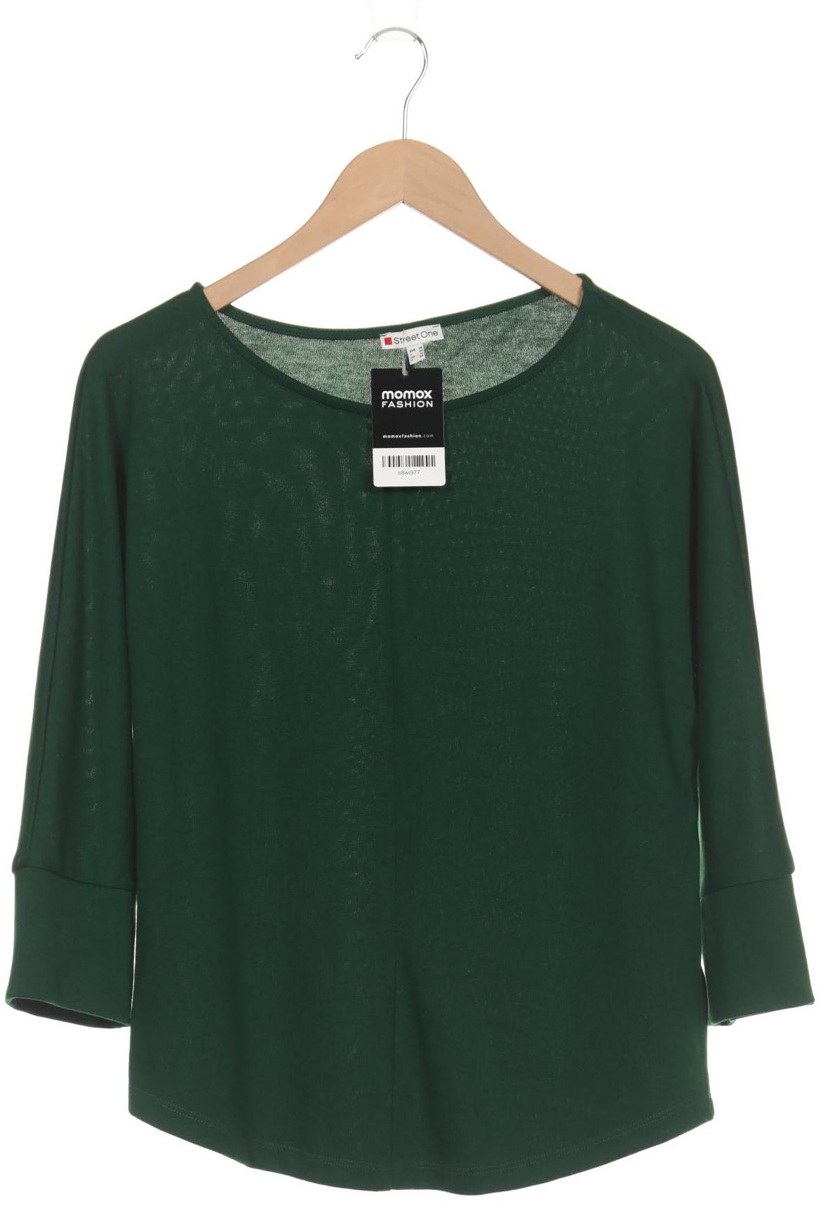 

Street One Damen Pullover, grün, Gr. 38