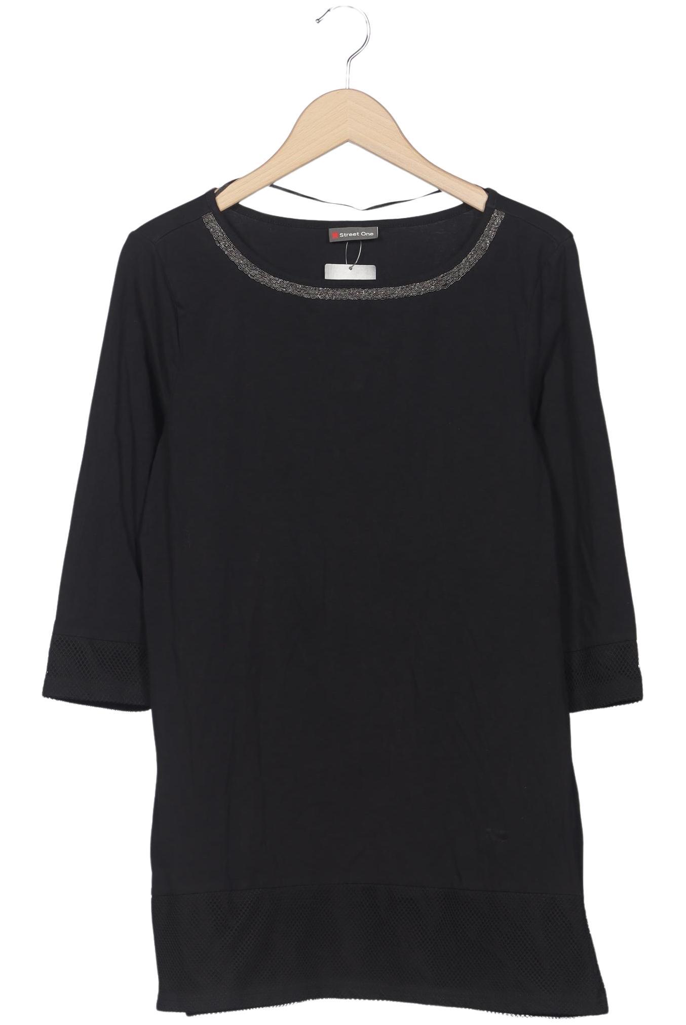 

Street One Damen Langarmshirt, schwarz, Gr. 40