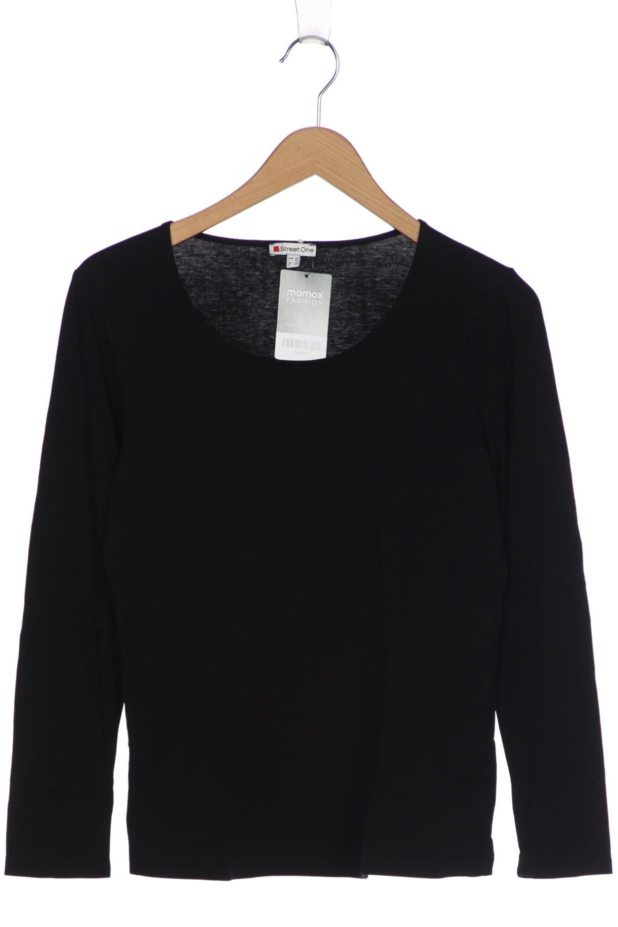 

Street One Damen Langarmshirt, schwarz
