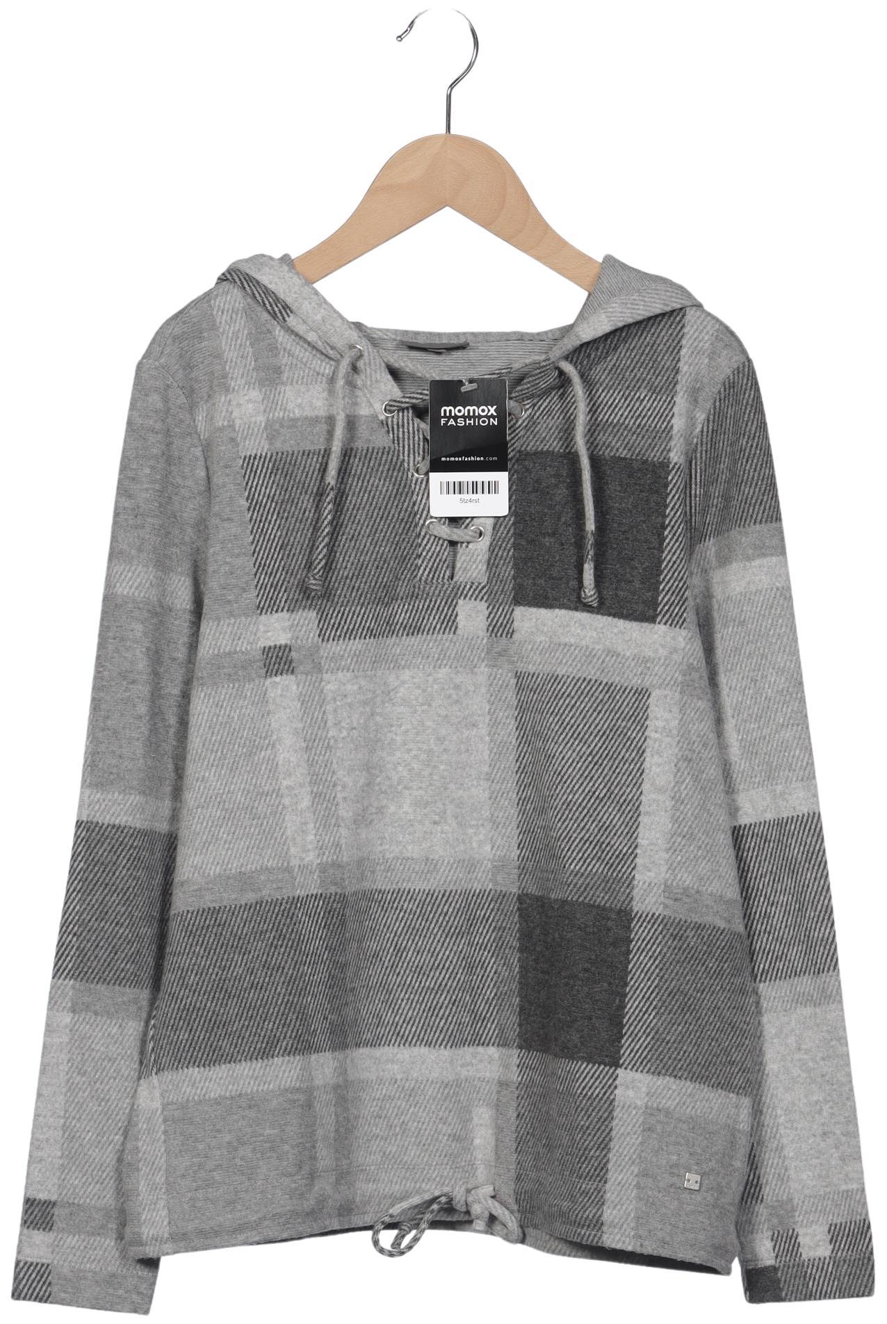 

Street One Damen Kapuzenpullover, grau, Gr. 38